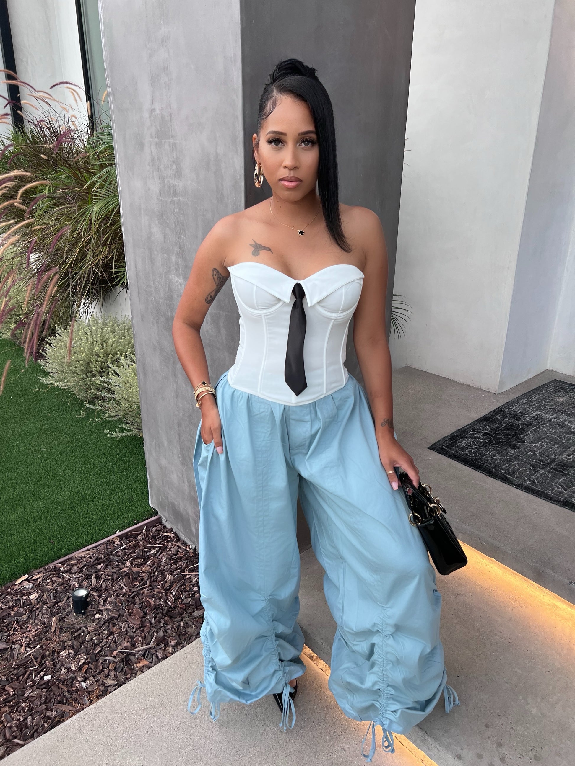 All The Extras Chambray Pant