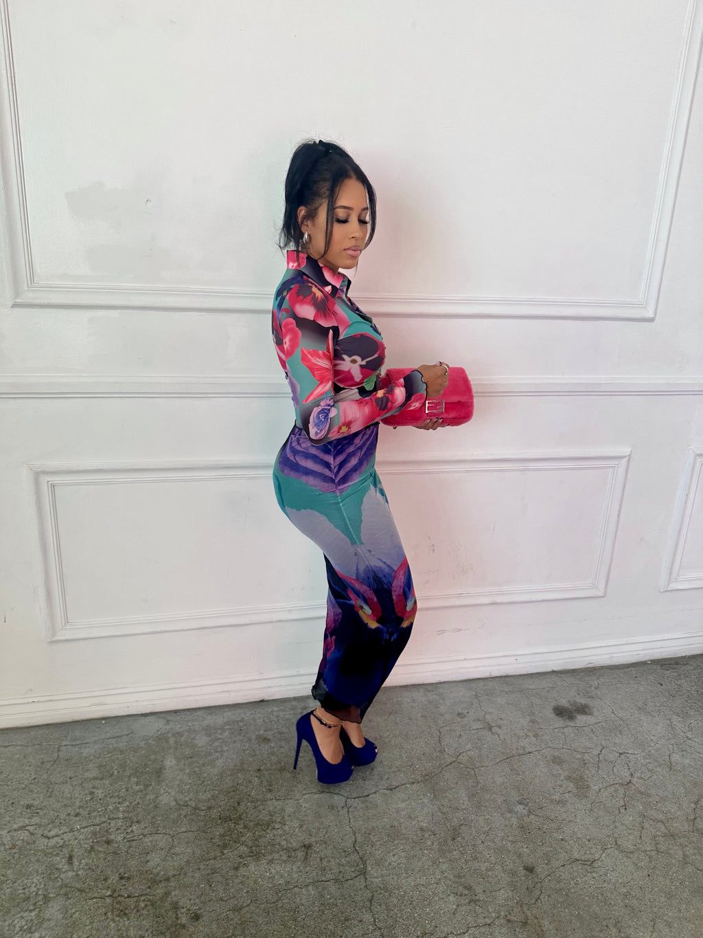 Garden of Roses Skirt Set