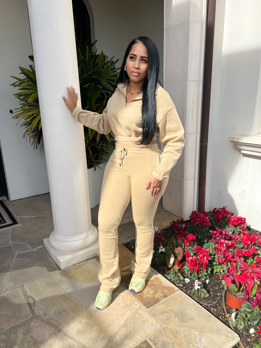 The Basic Extended Leg Pullover Set