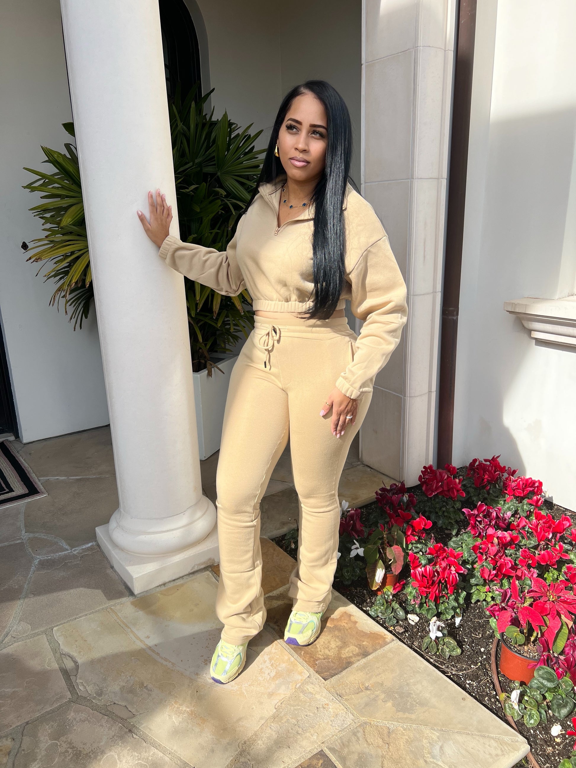 The Basic Extended Leg Pullover Set