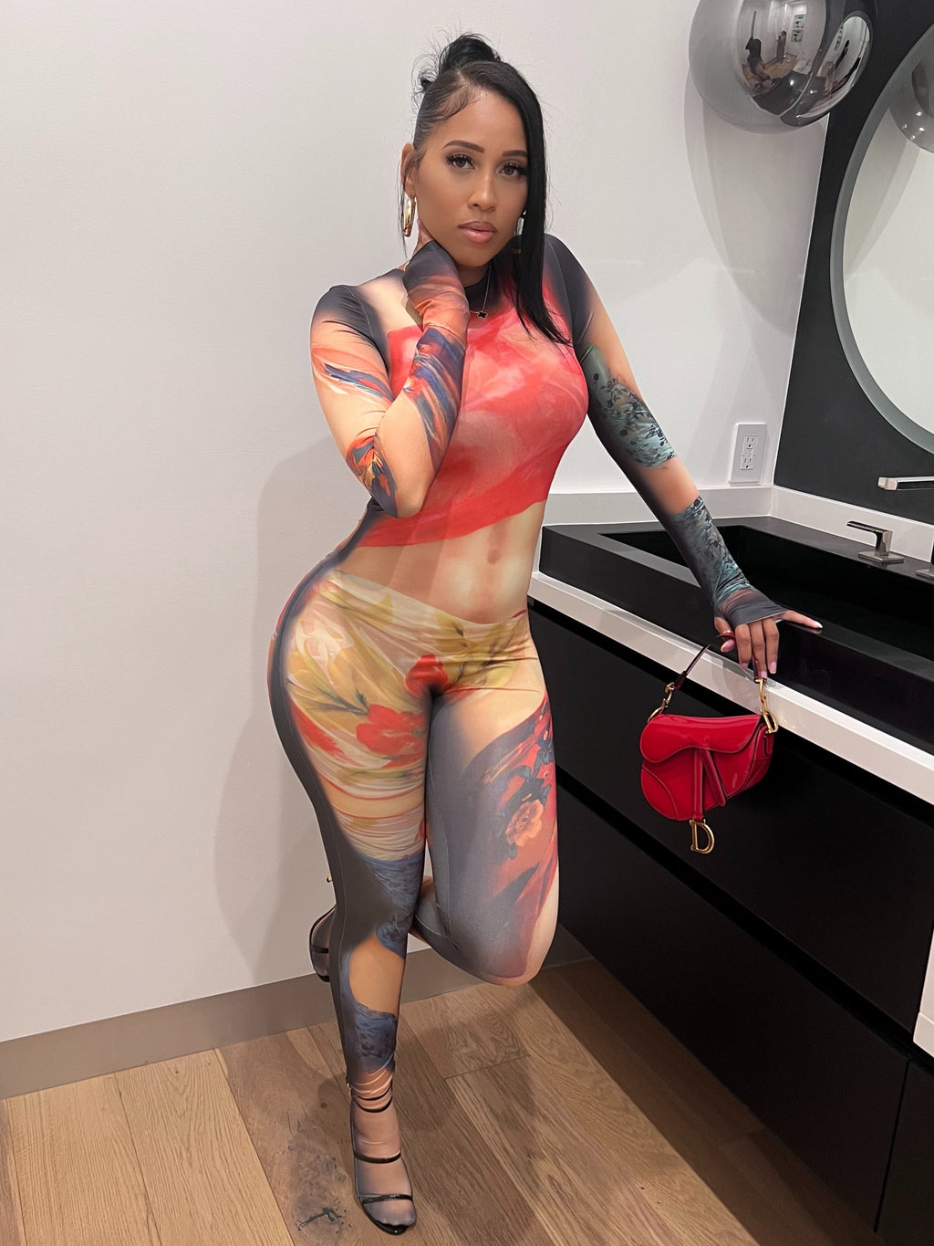 Caught A Body Morphing Jumpsuit