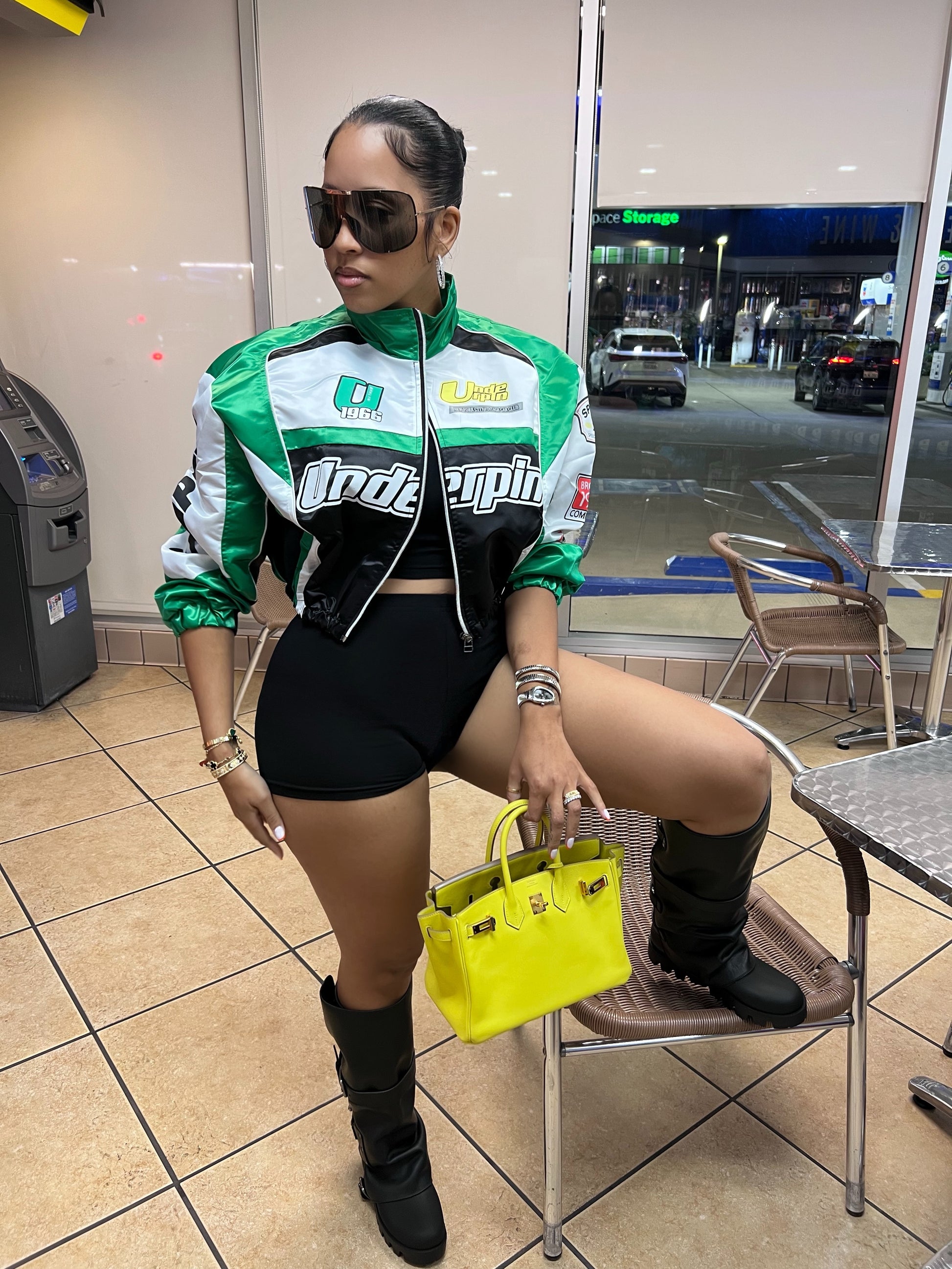 MotorSport Cropped Jacket