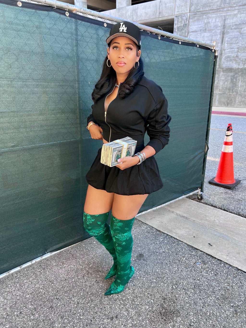 Easy Does It Bubble Skirt Set