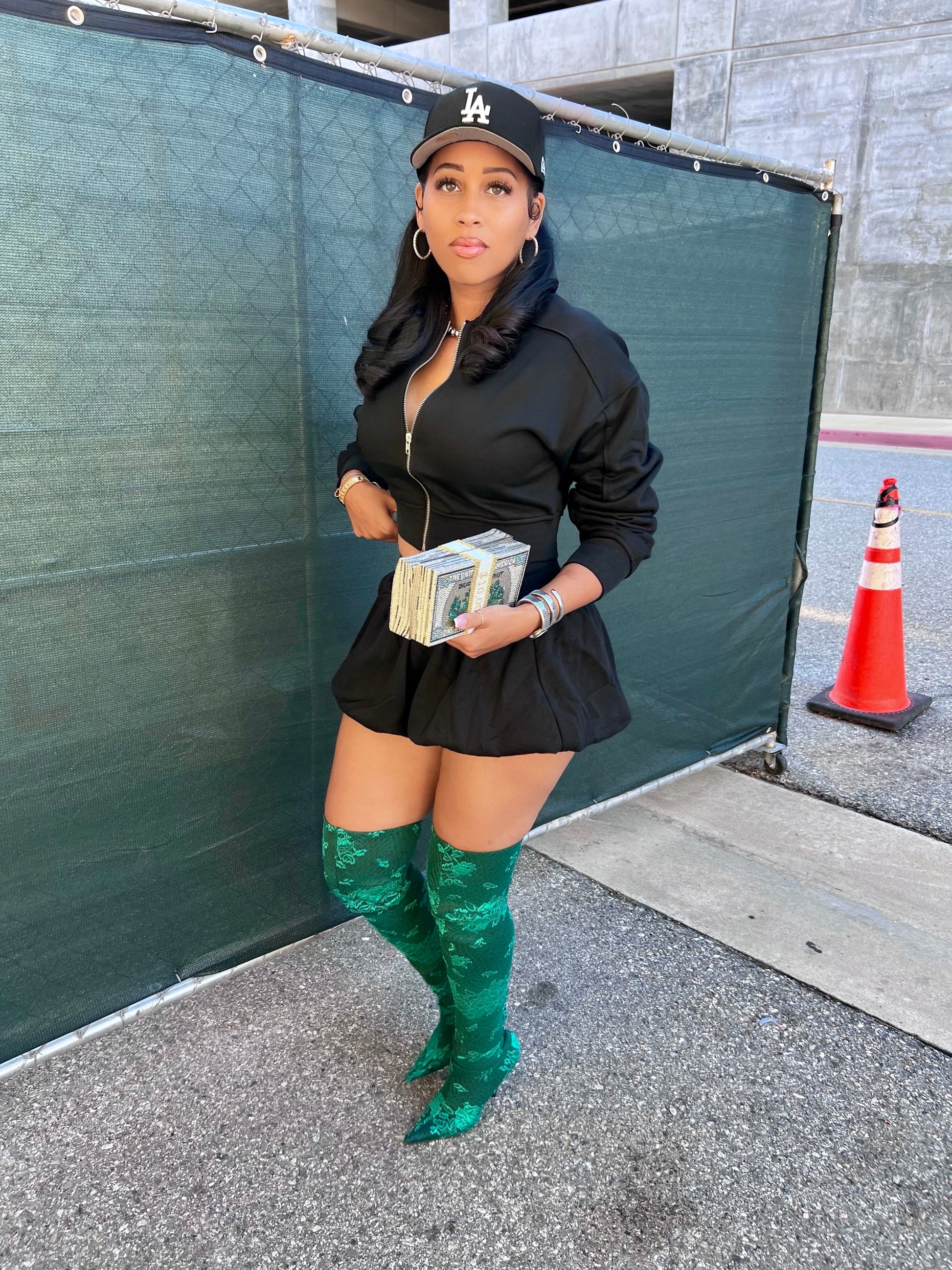 Easy Does It Bubble Skirt Set