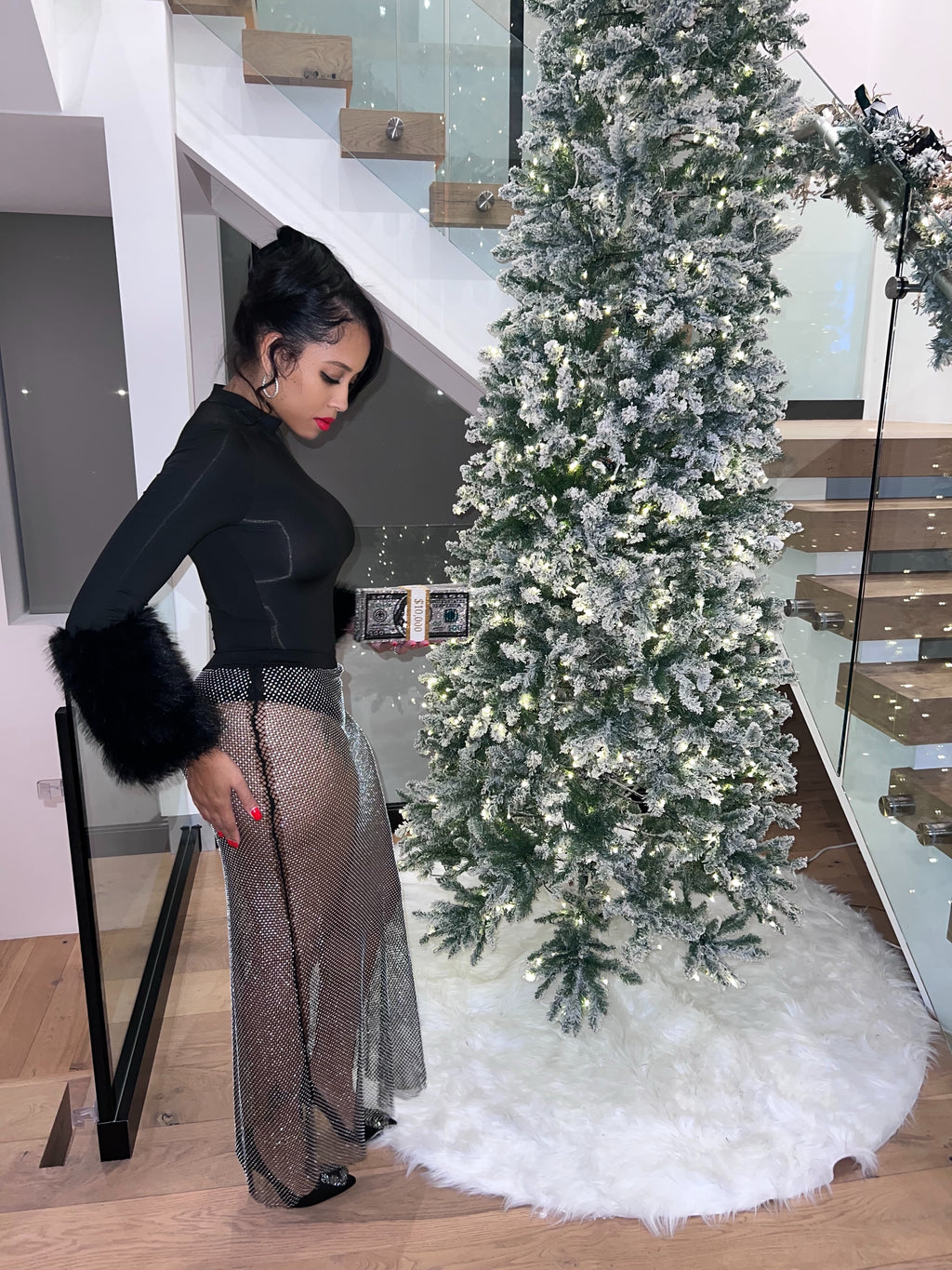 A Little Bling Maxi Skirt