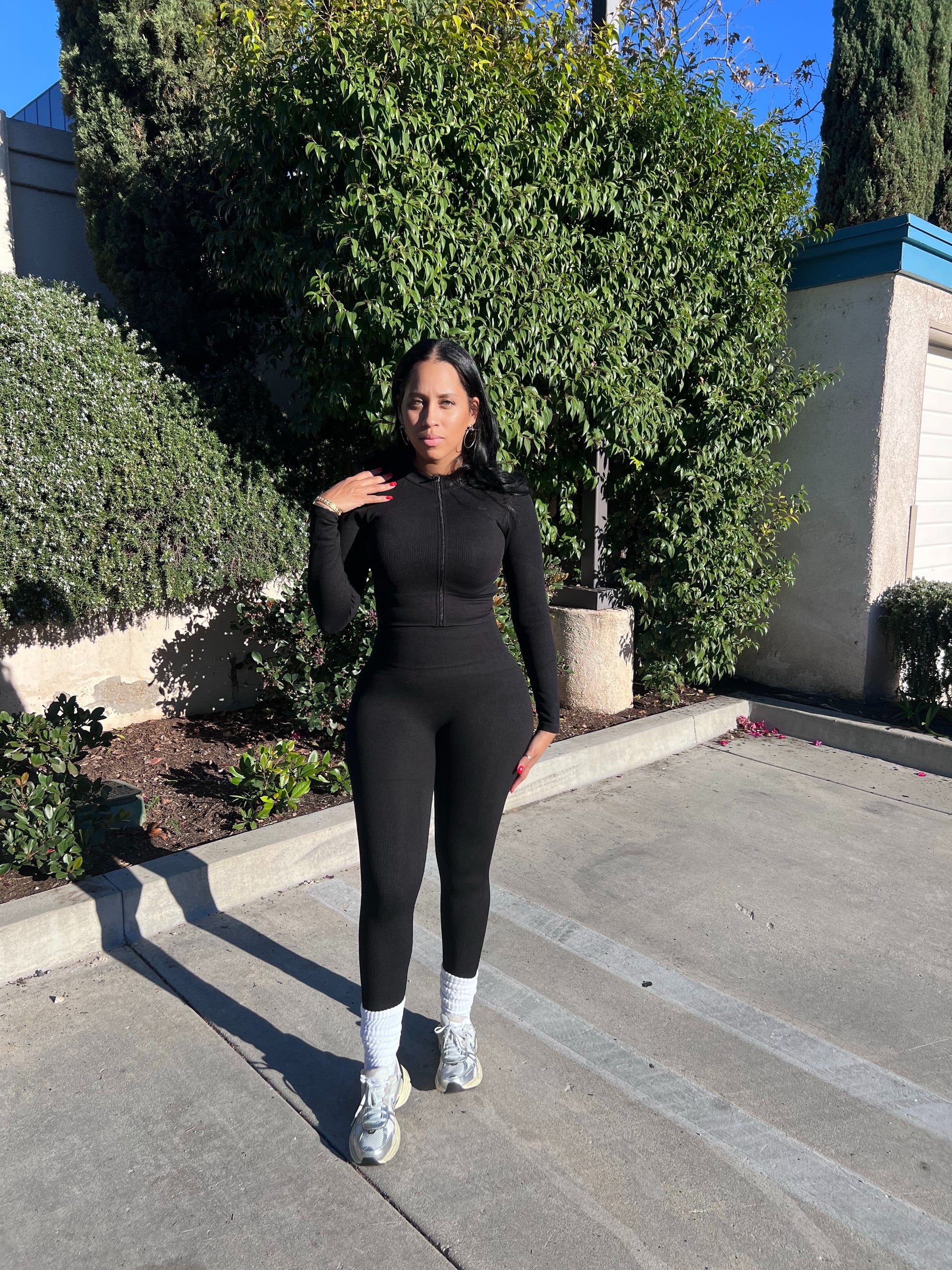 Midnight Basic Sculpt Legging Set