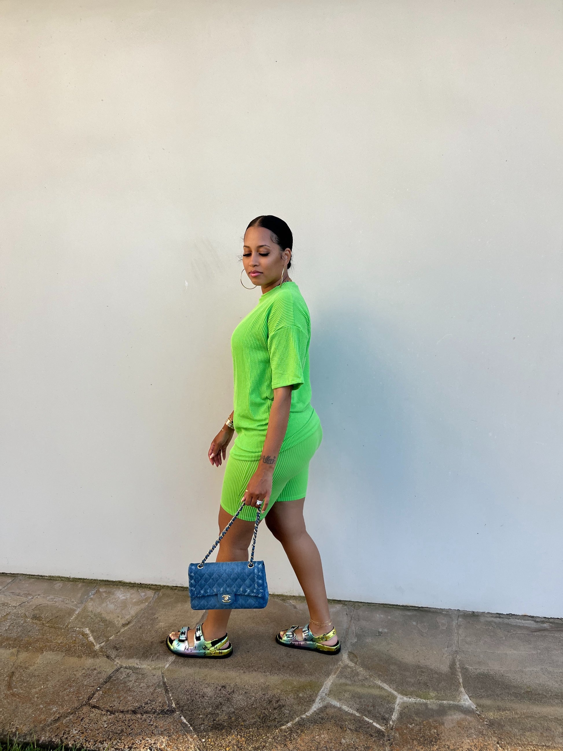 The T-Shirt Ribbed Set