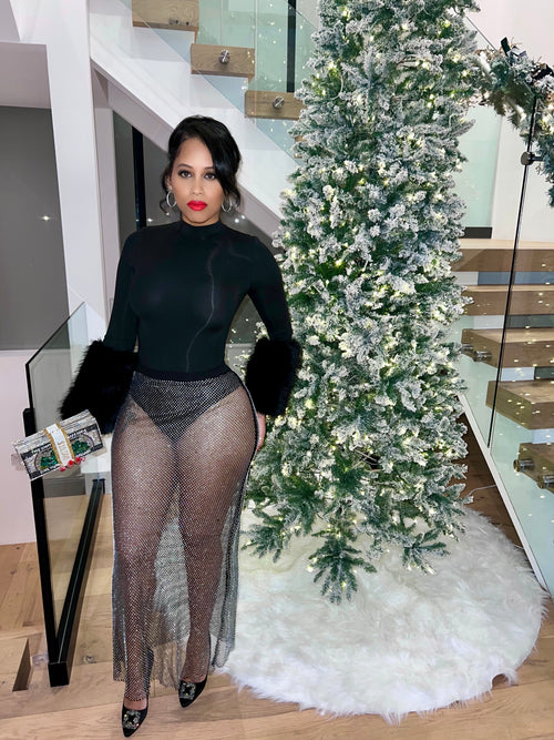 A Little Bling Maxi Skirt