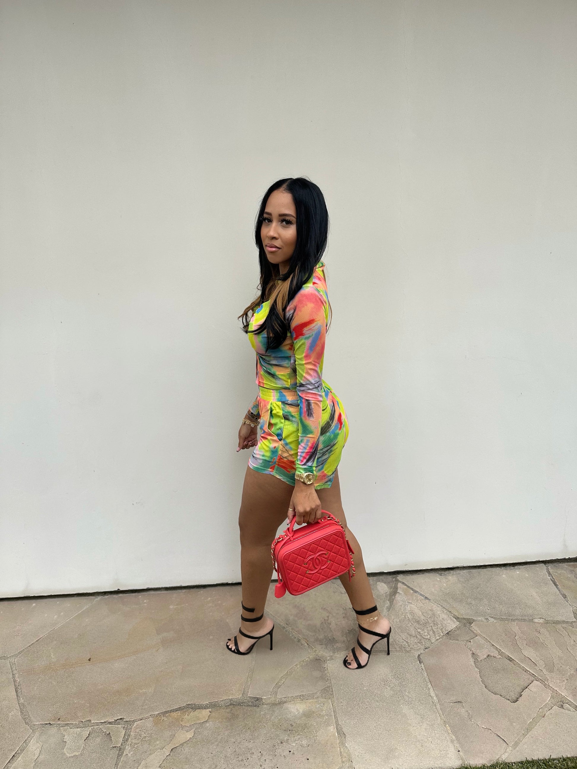 Water Color Mesh Stretch Set