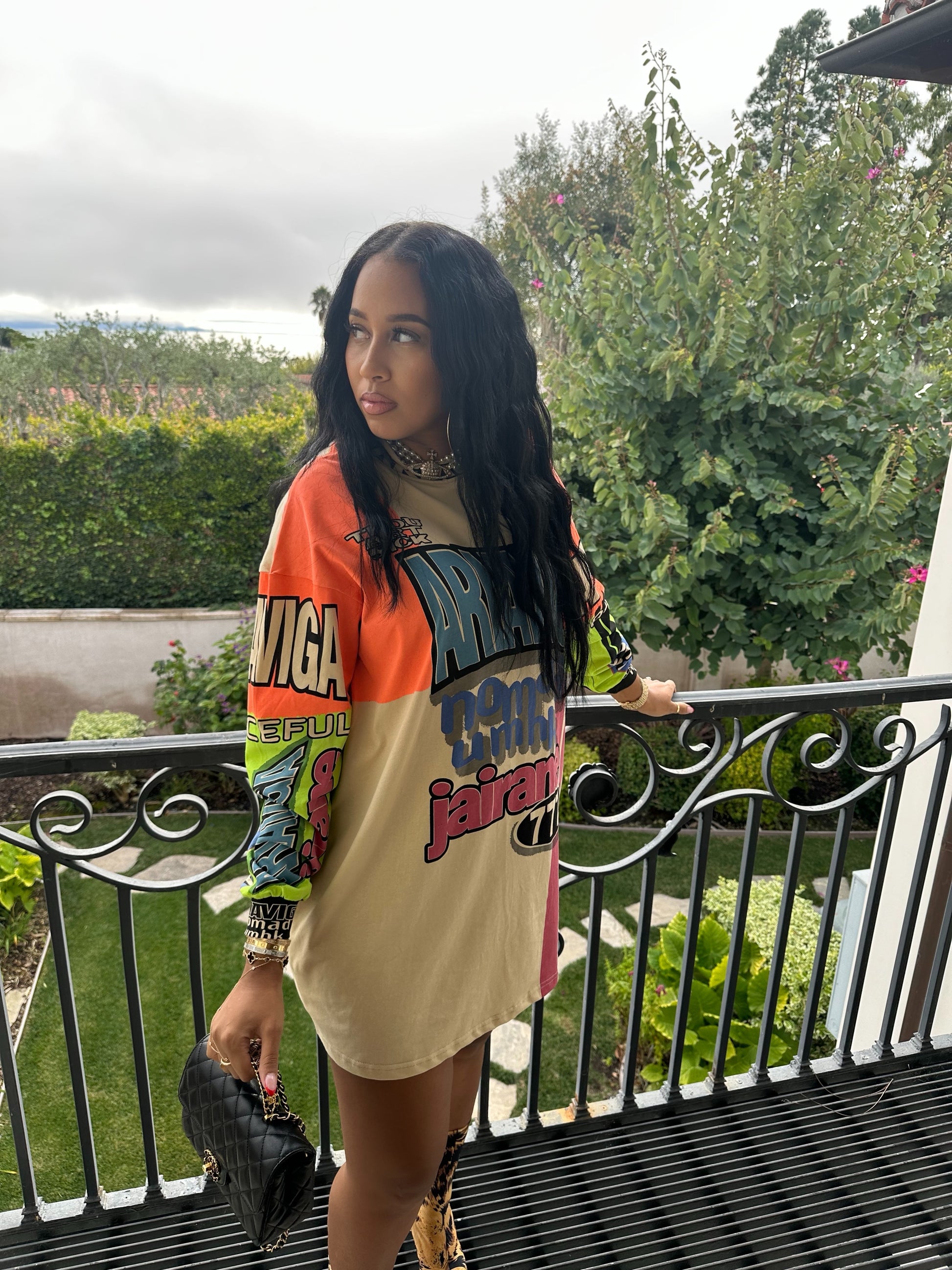 Lucky Number Seven Oversized Dress