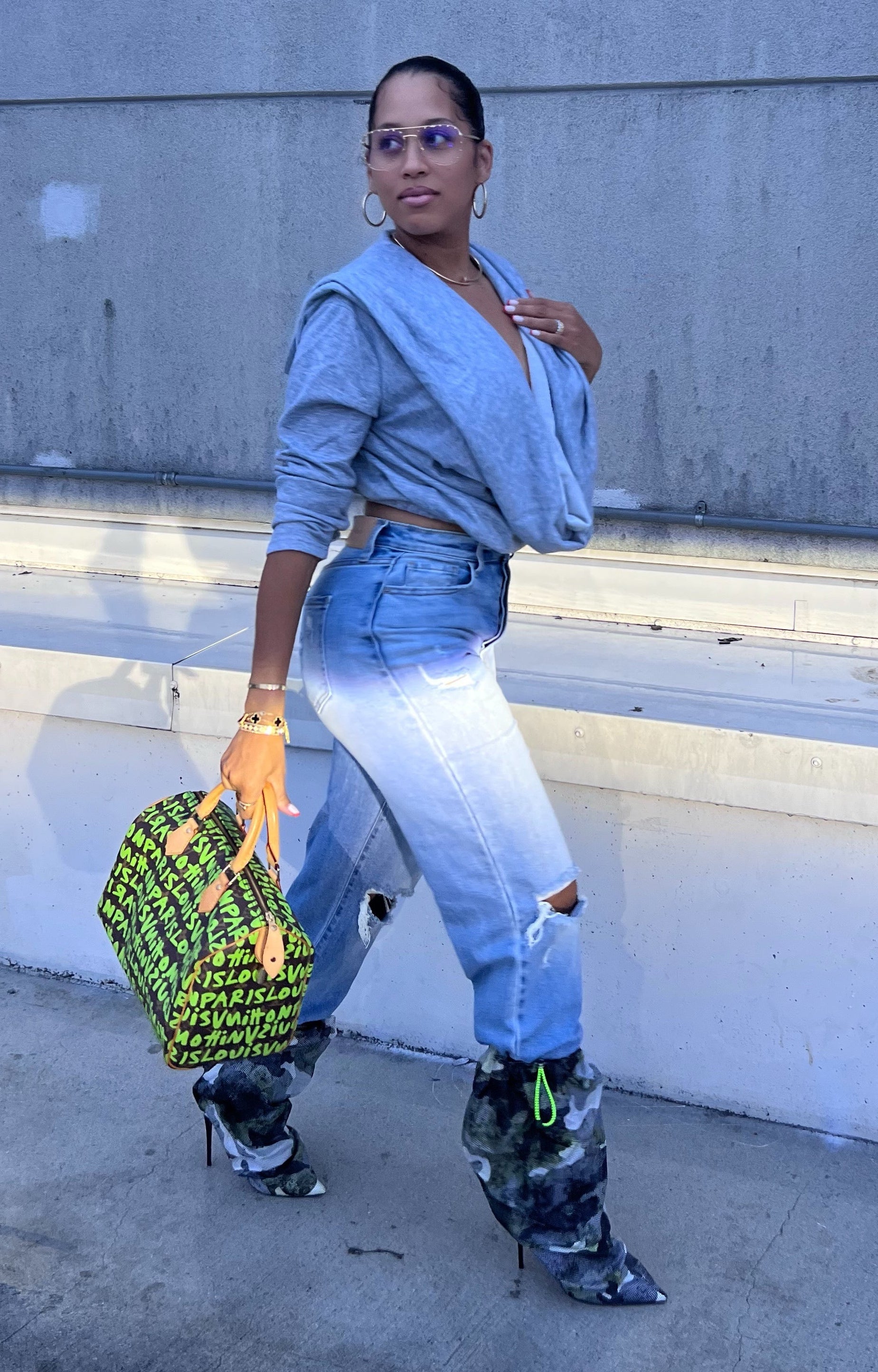 Light Denim Stretch Jeans