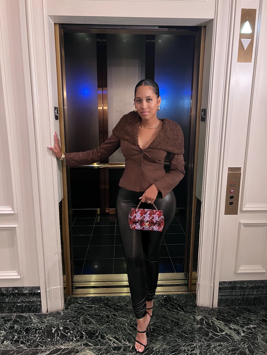 Expensive Taste Sherpa/Suede Jacket