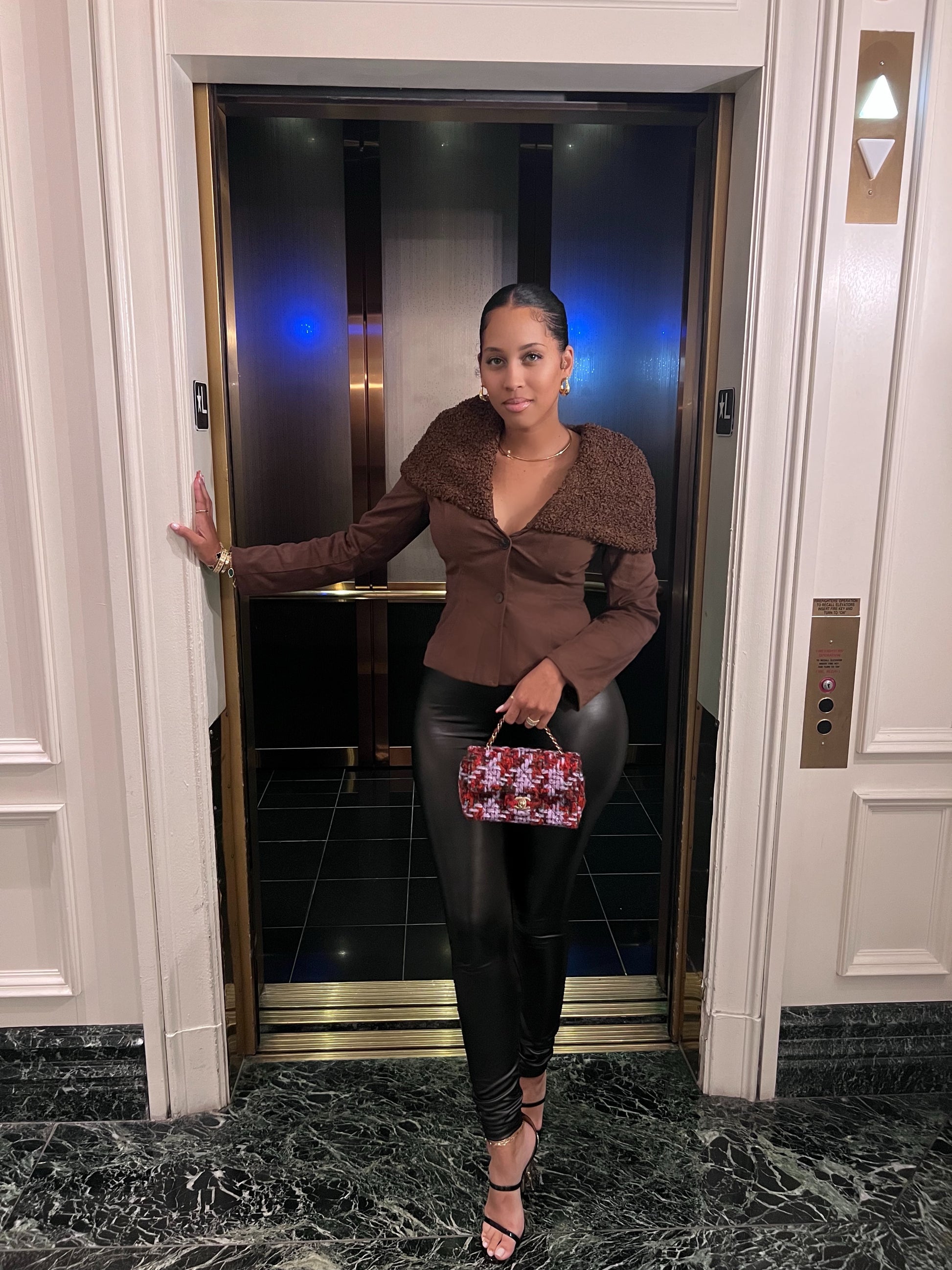 Expensive Taste Sherpa/Suede Jacket