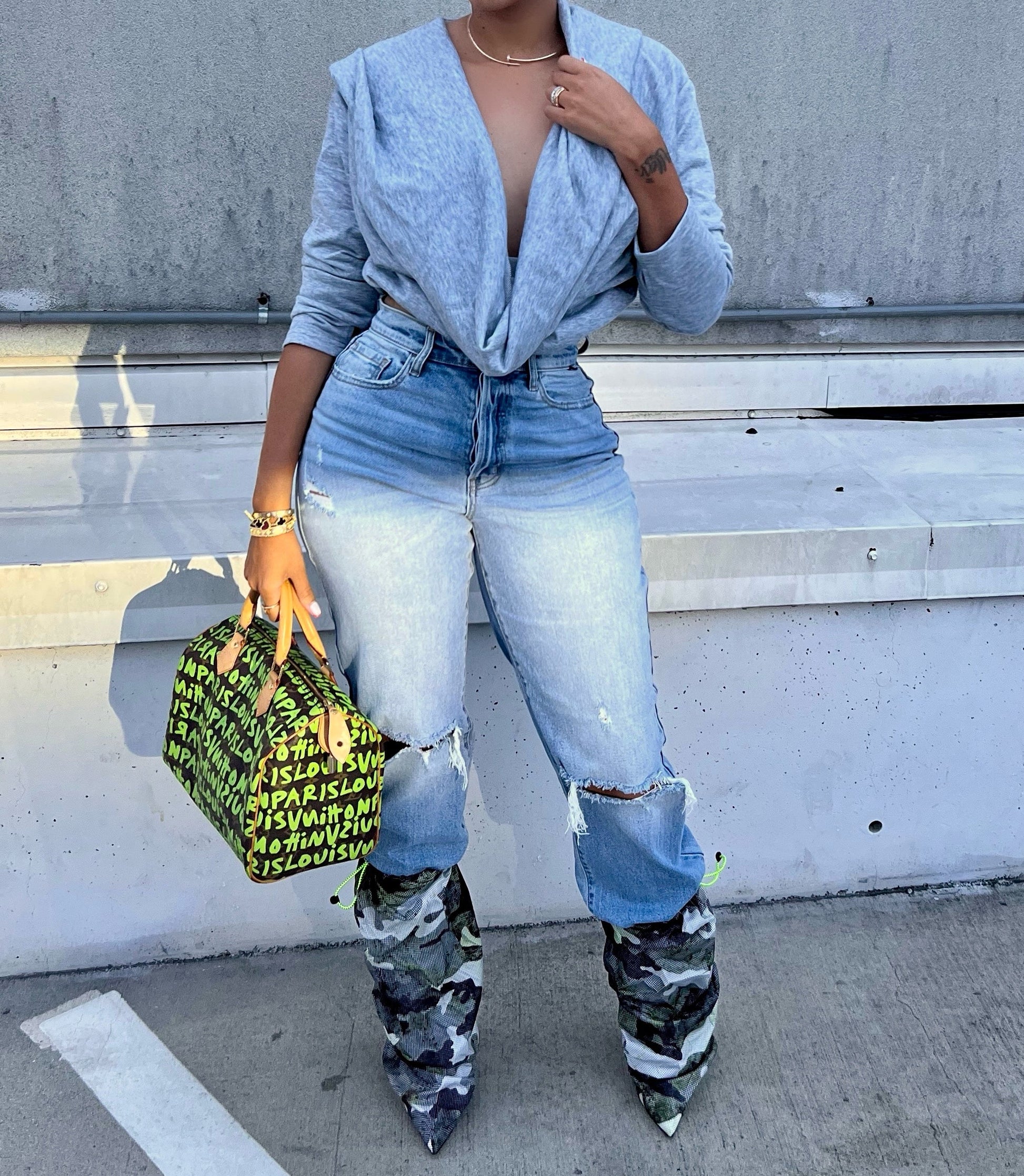 Light Denim Stretch Jeans