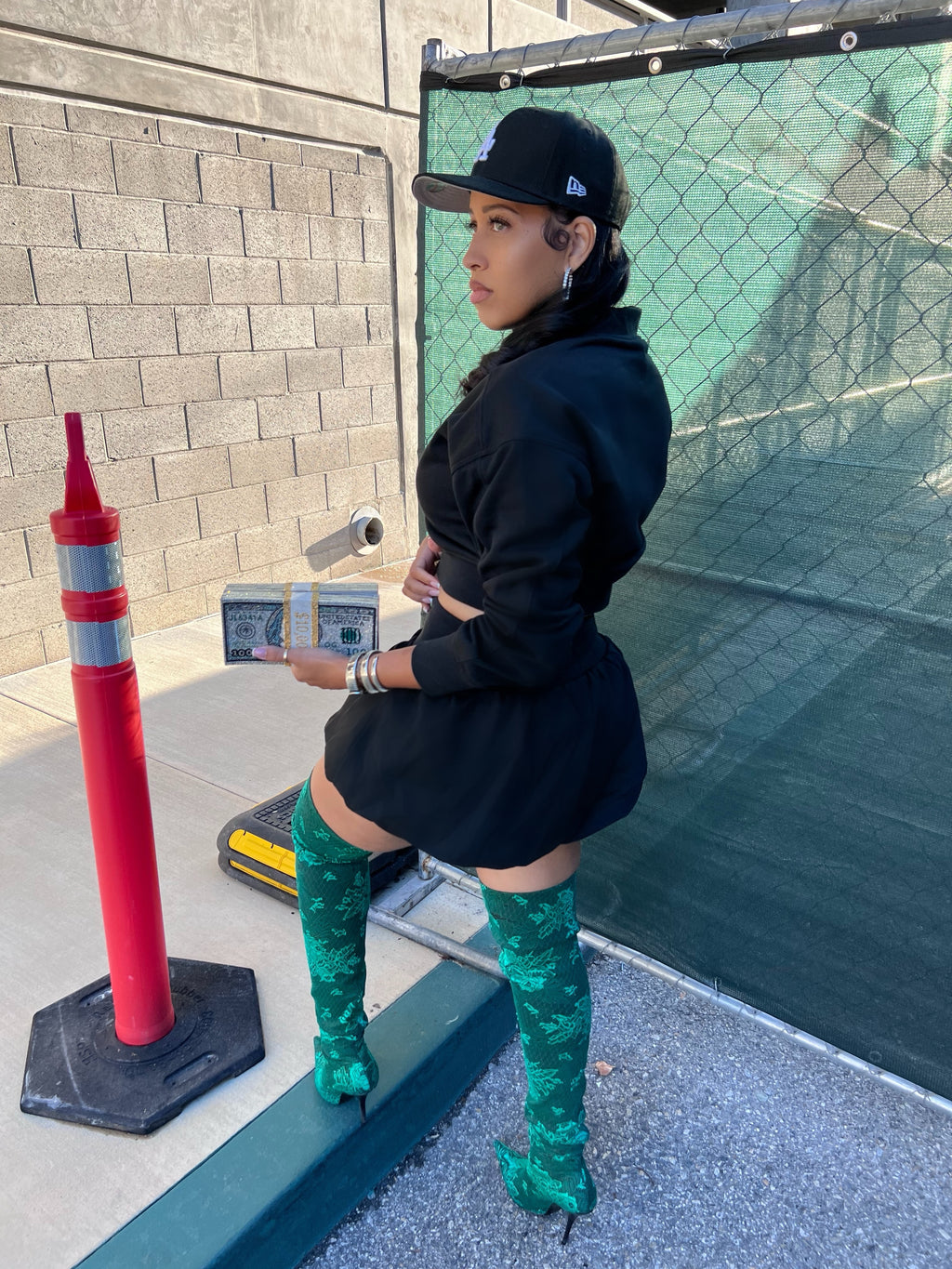 Easy Does It Bubble Skirt Set