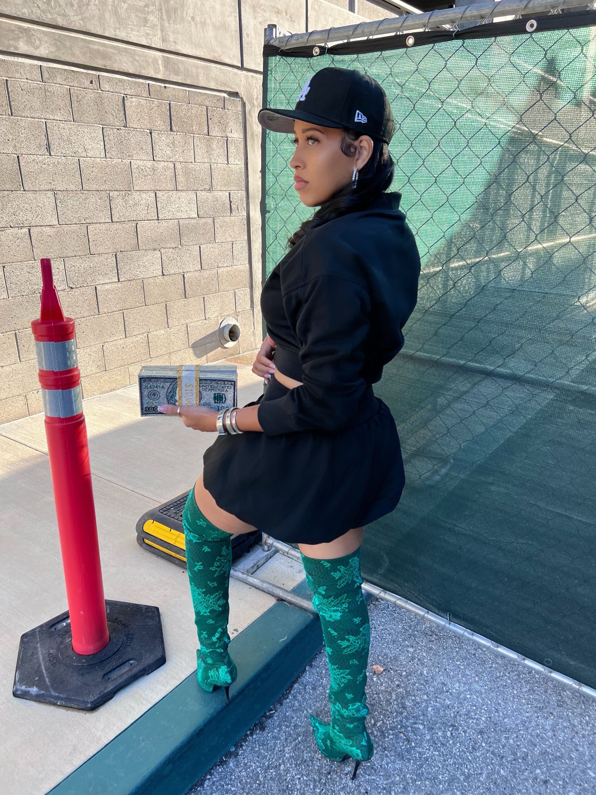 Easy Does It Bubble Skirt Set