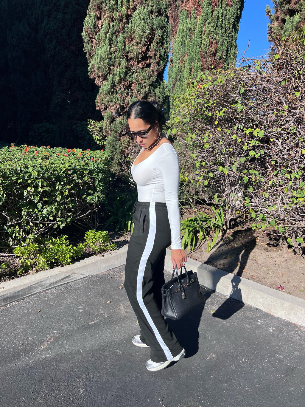 The Basic Striped Relaxed Fit Sweatpants