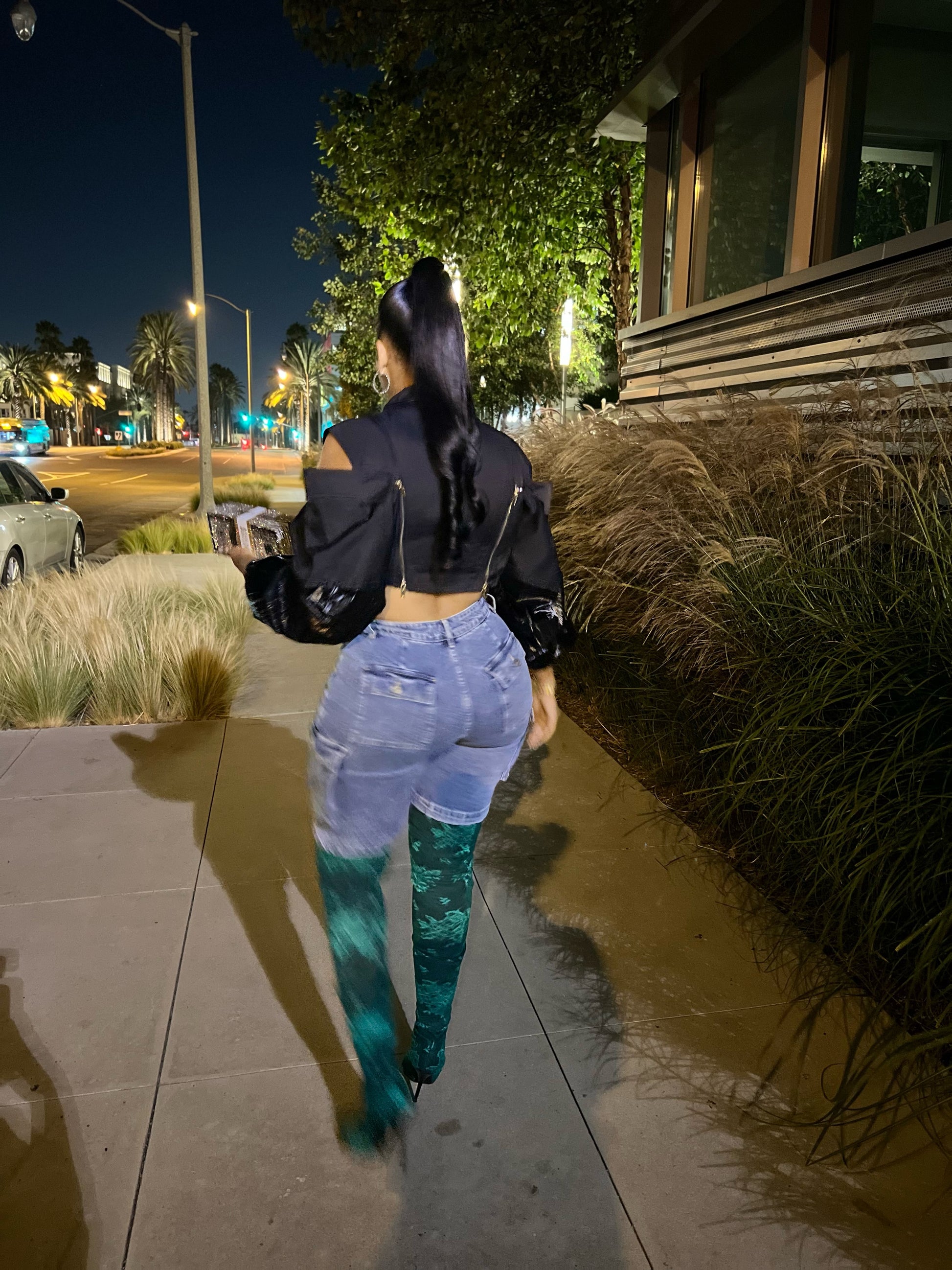 Doing The Most Mixed Bomber Crop