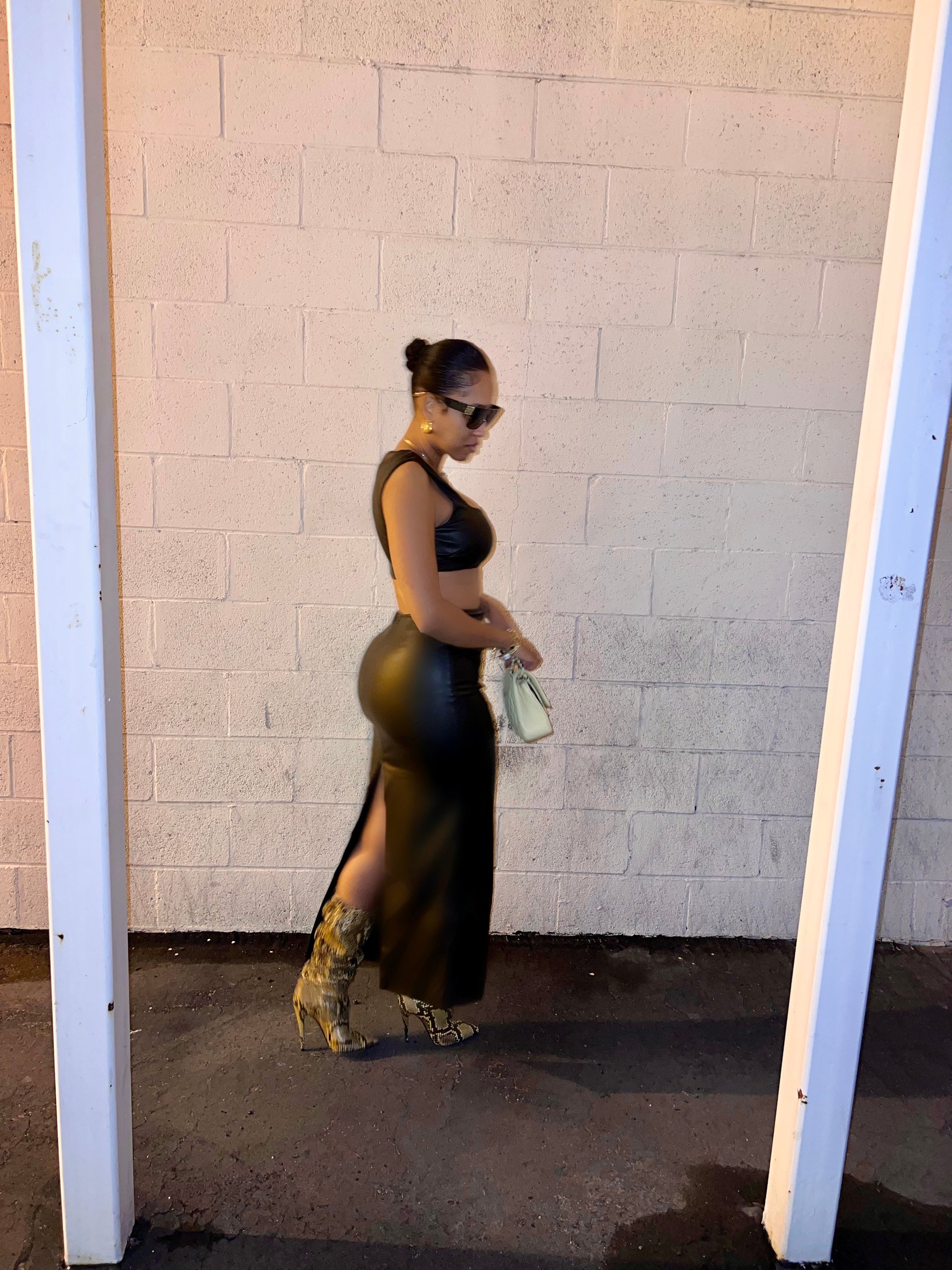 Selina Faux Leather Set