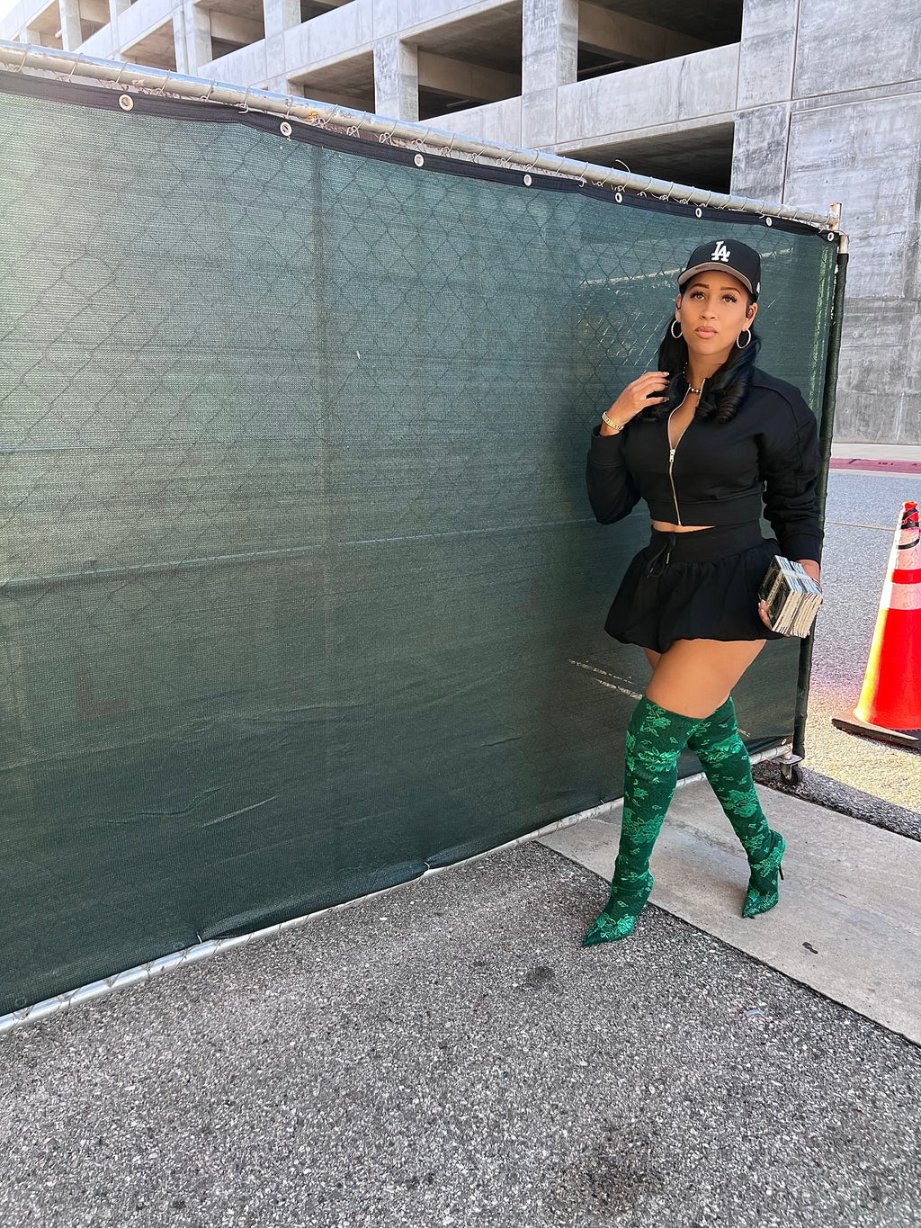 Easy Does It Bubble Skirt Set