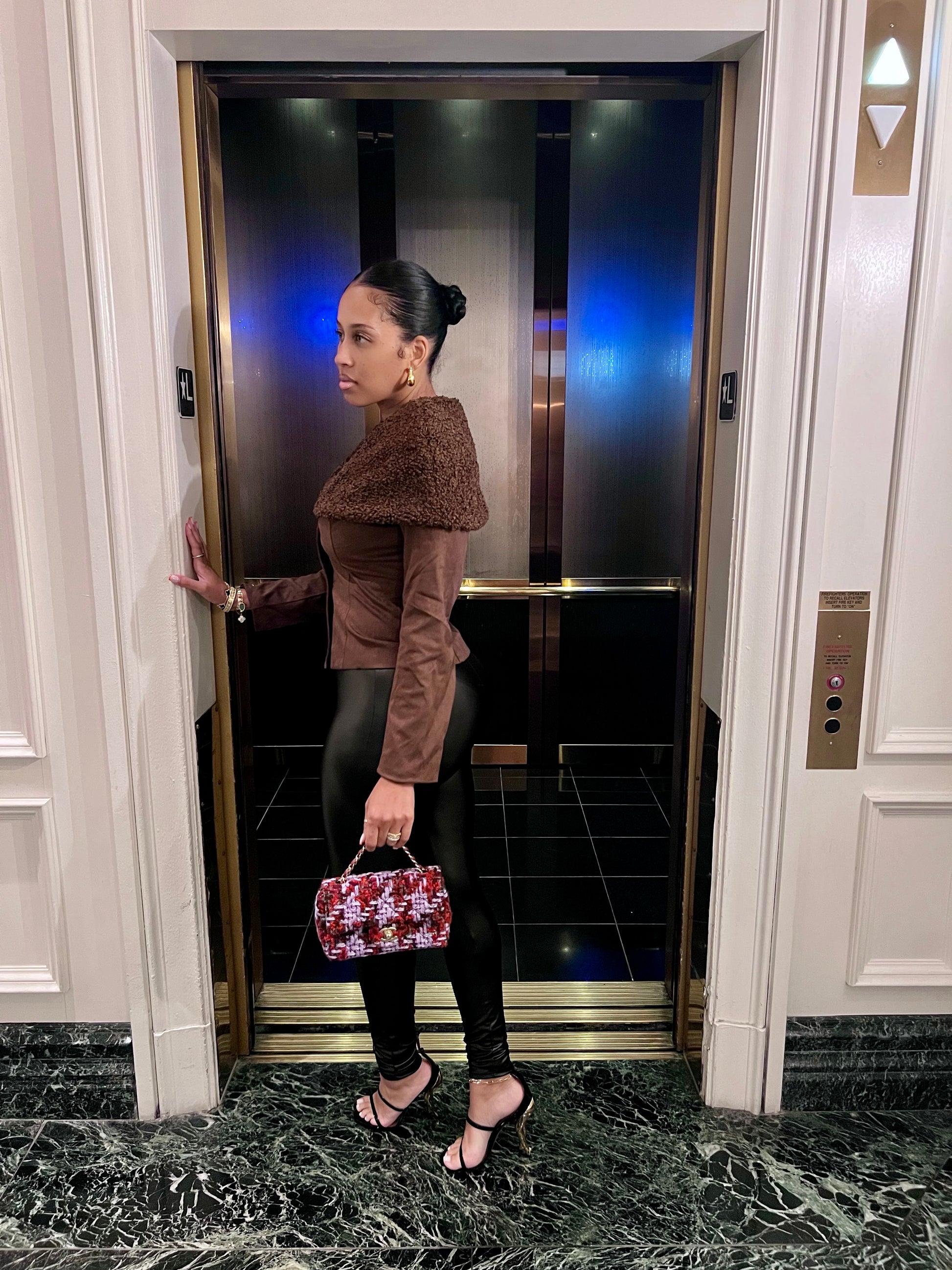 Expensive Taste Sherpa/Suede Jacket