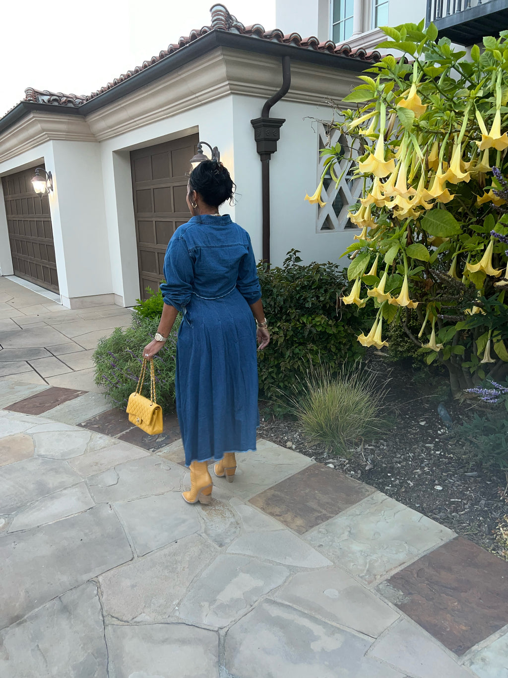 Most Wanted Denim Skirt Set