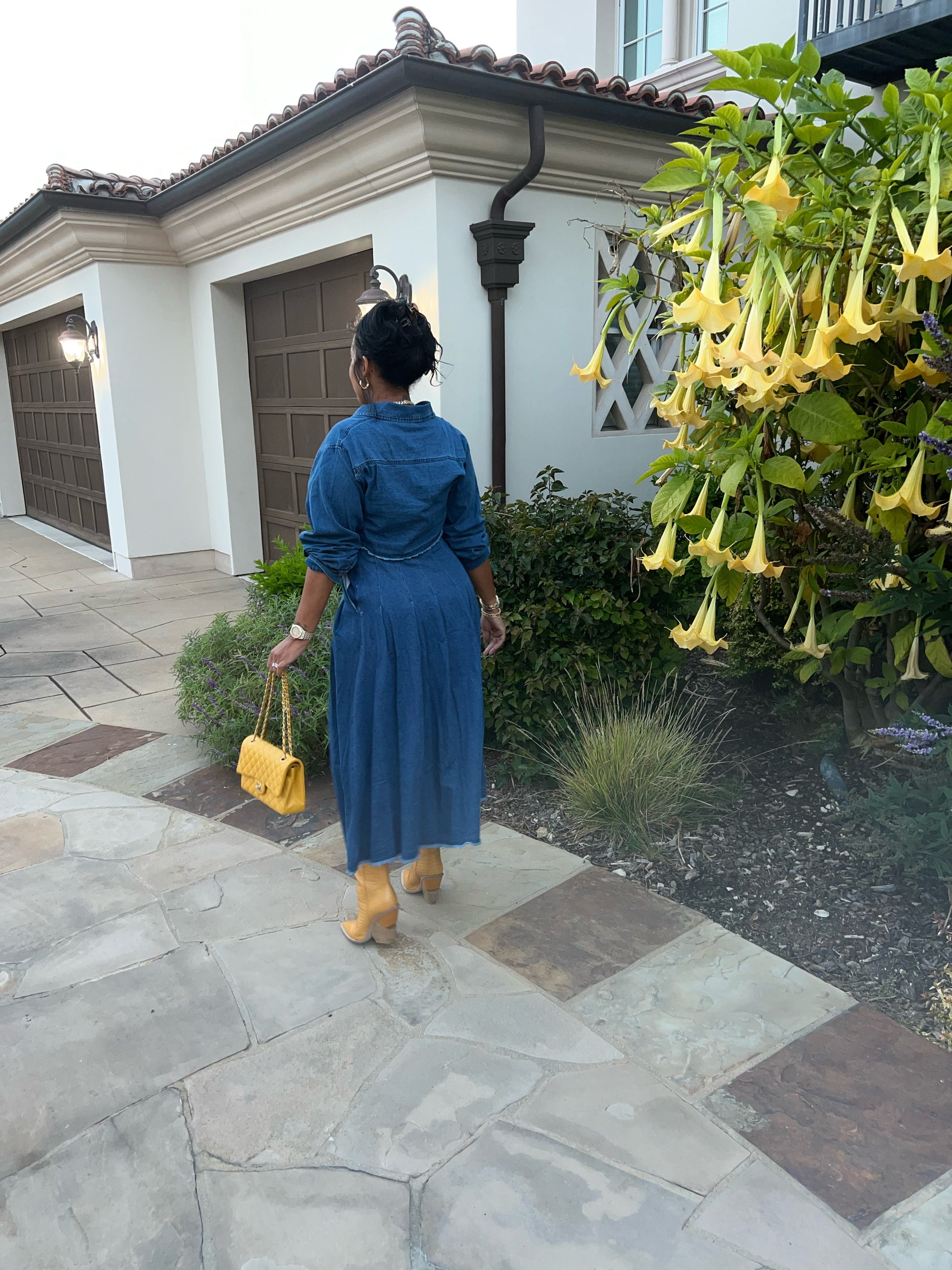 Most Wanted Denim Skirt Set