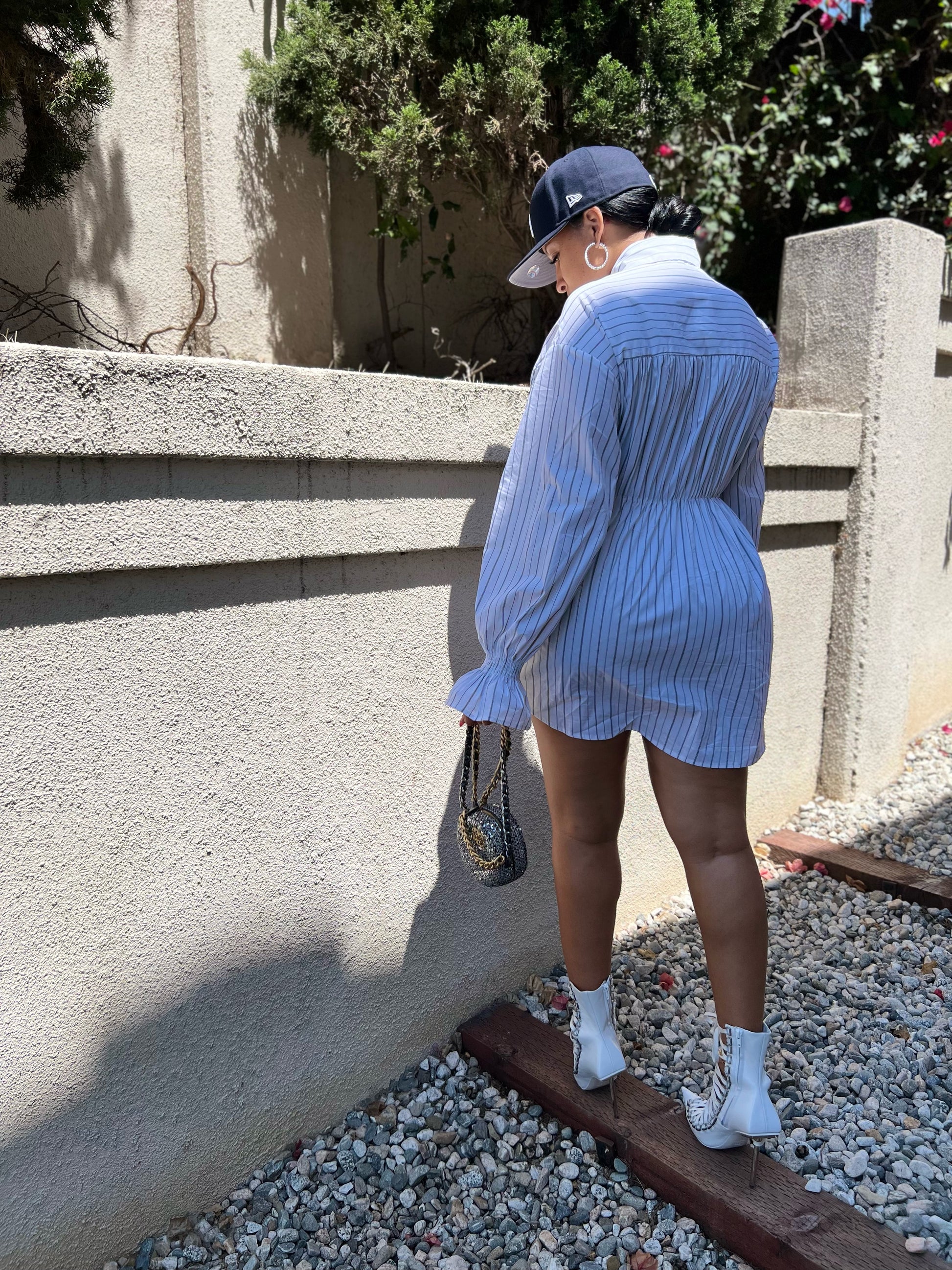 Pin Me Down Blouse Dress