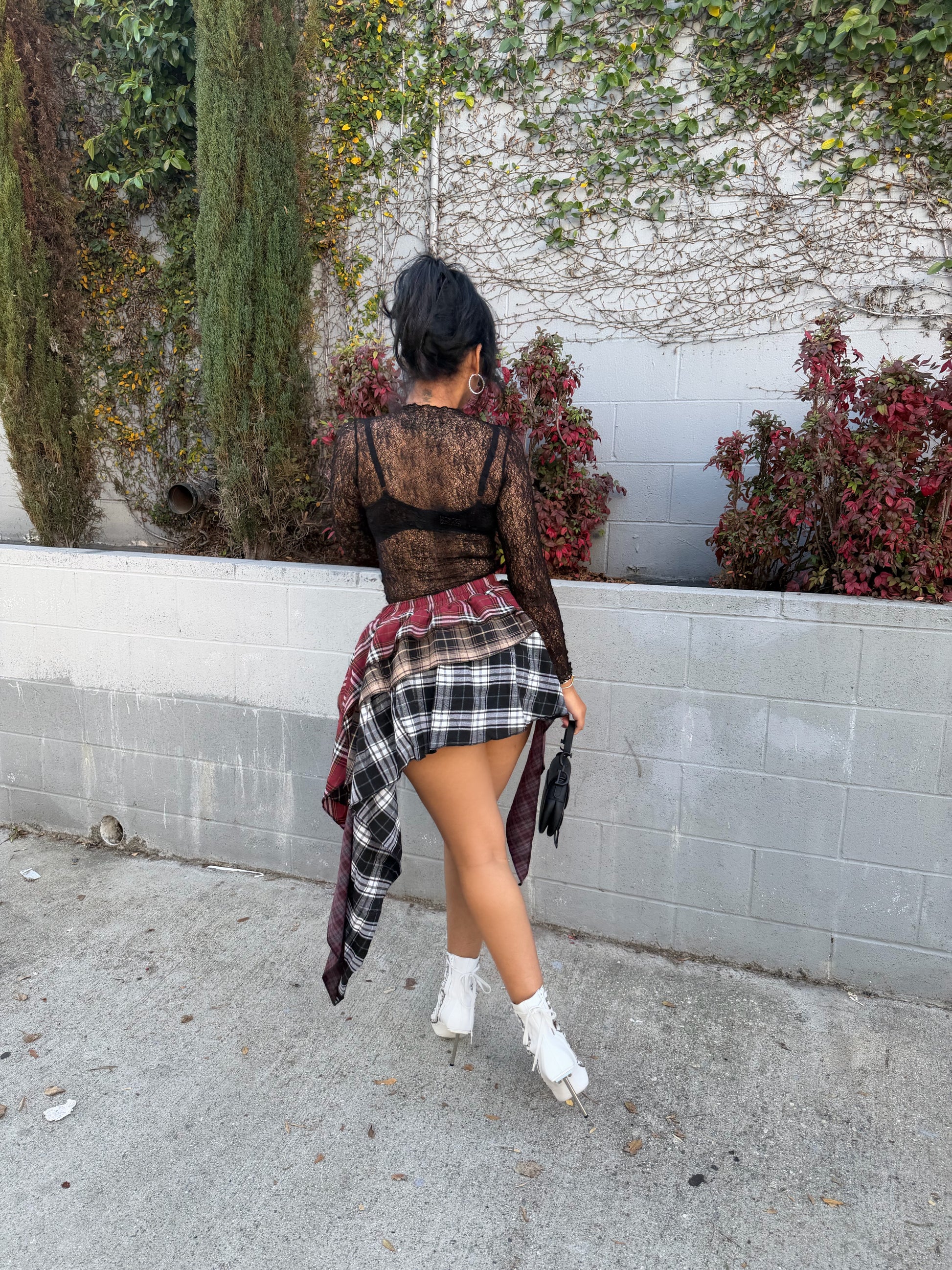 See Thru It Lace Top