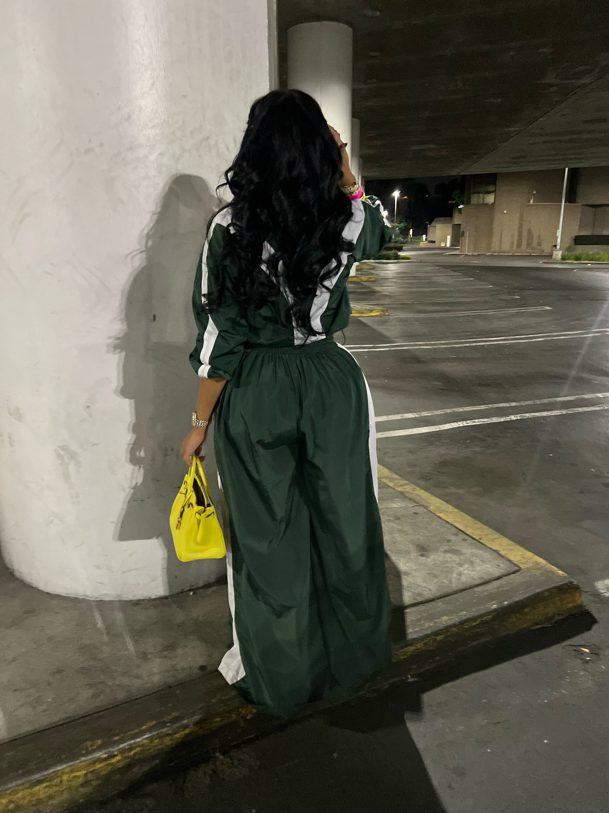 Track Star Loose Fit Sweatsuit