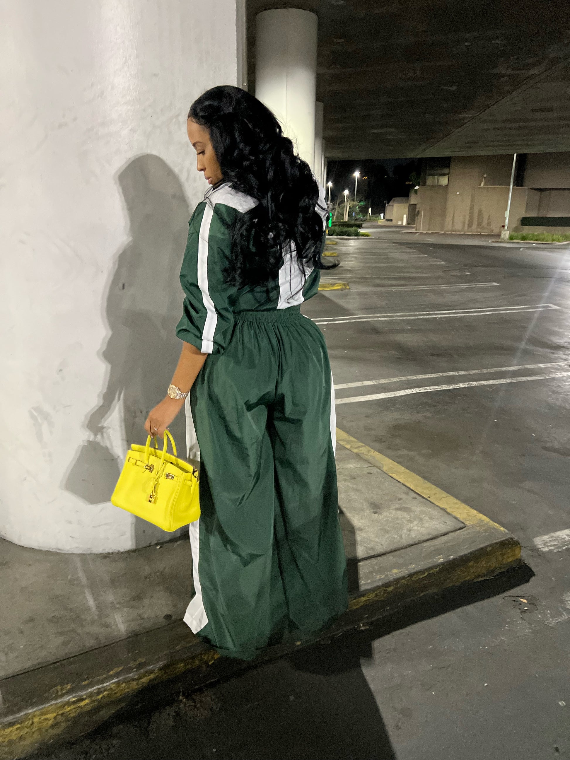 Track Star Loose Fit Sweatsuit