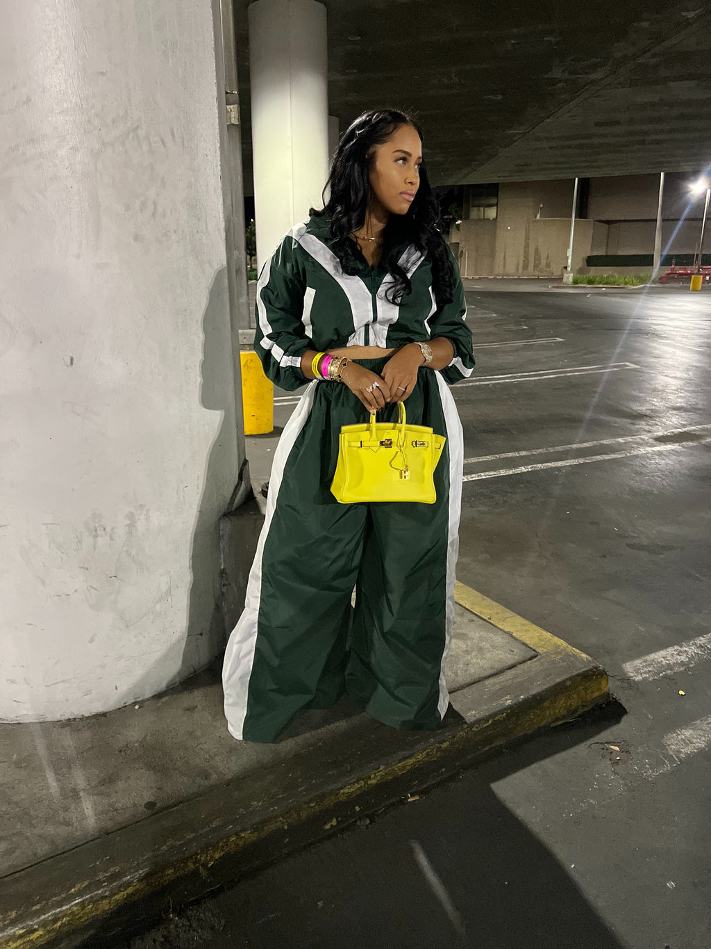 Track Star Loose Fit Sweatsuit