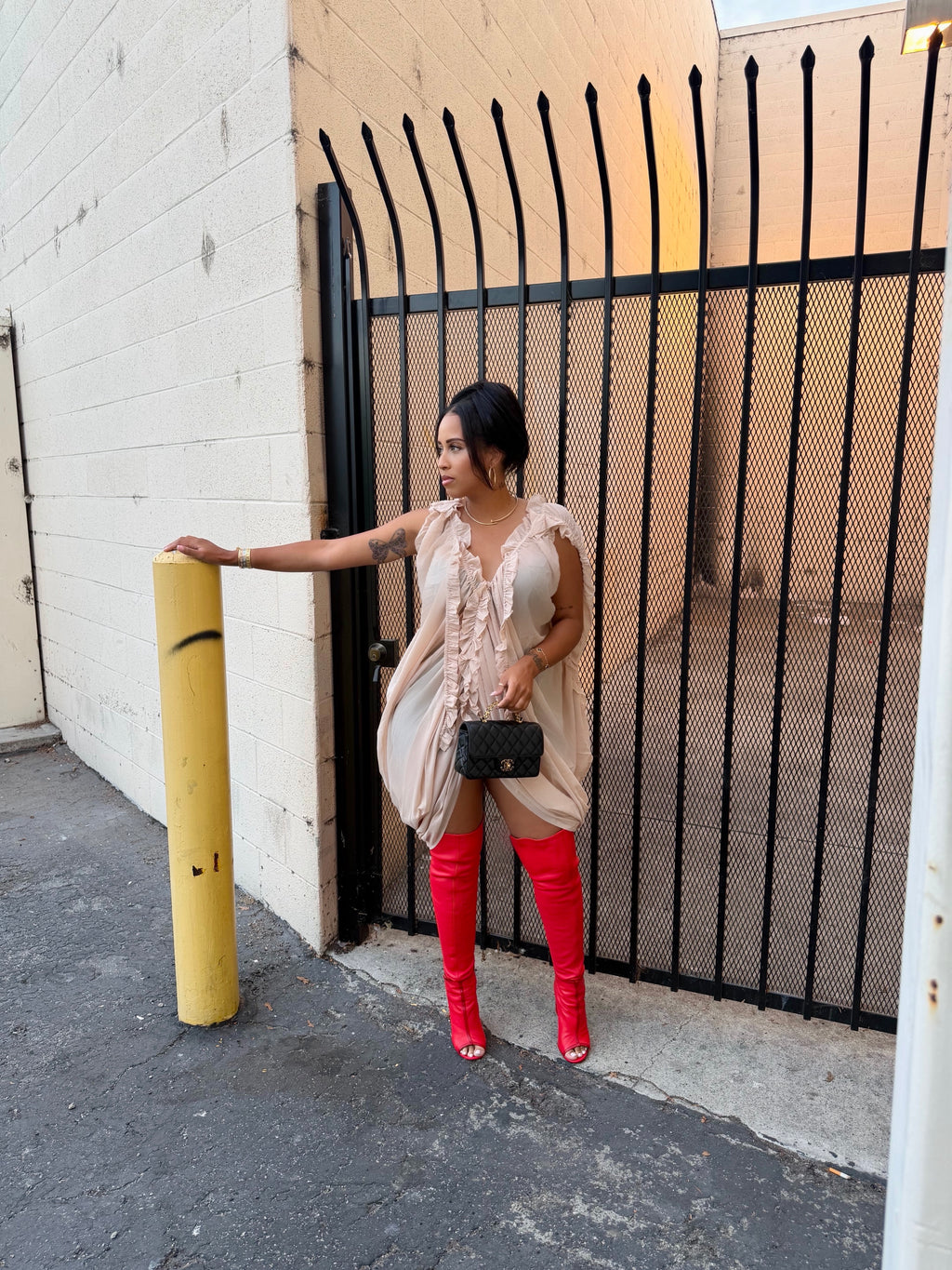 The Frills Oversized Blouse