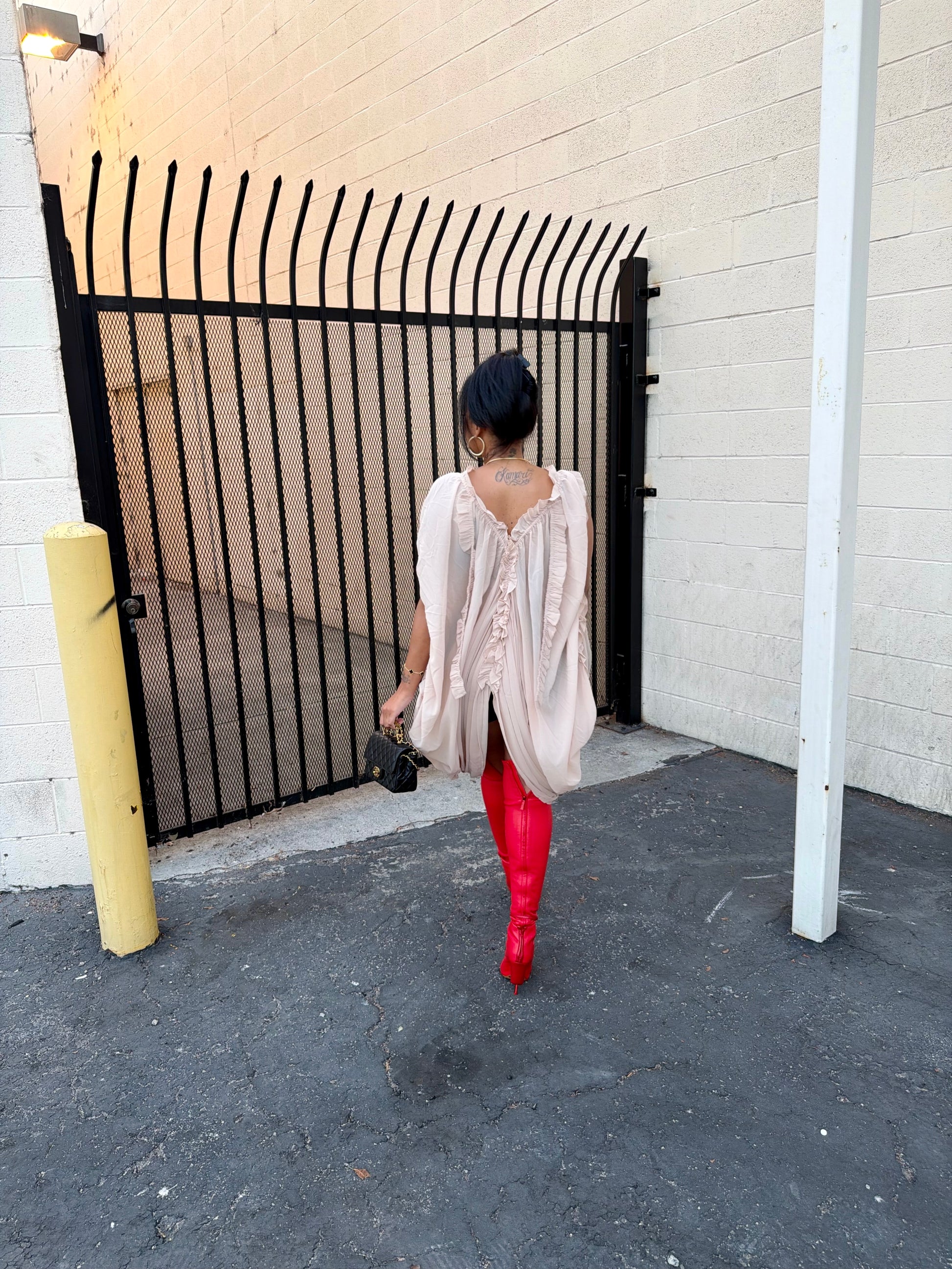 The Frills Oversized Blouse