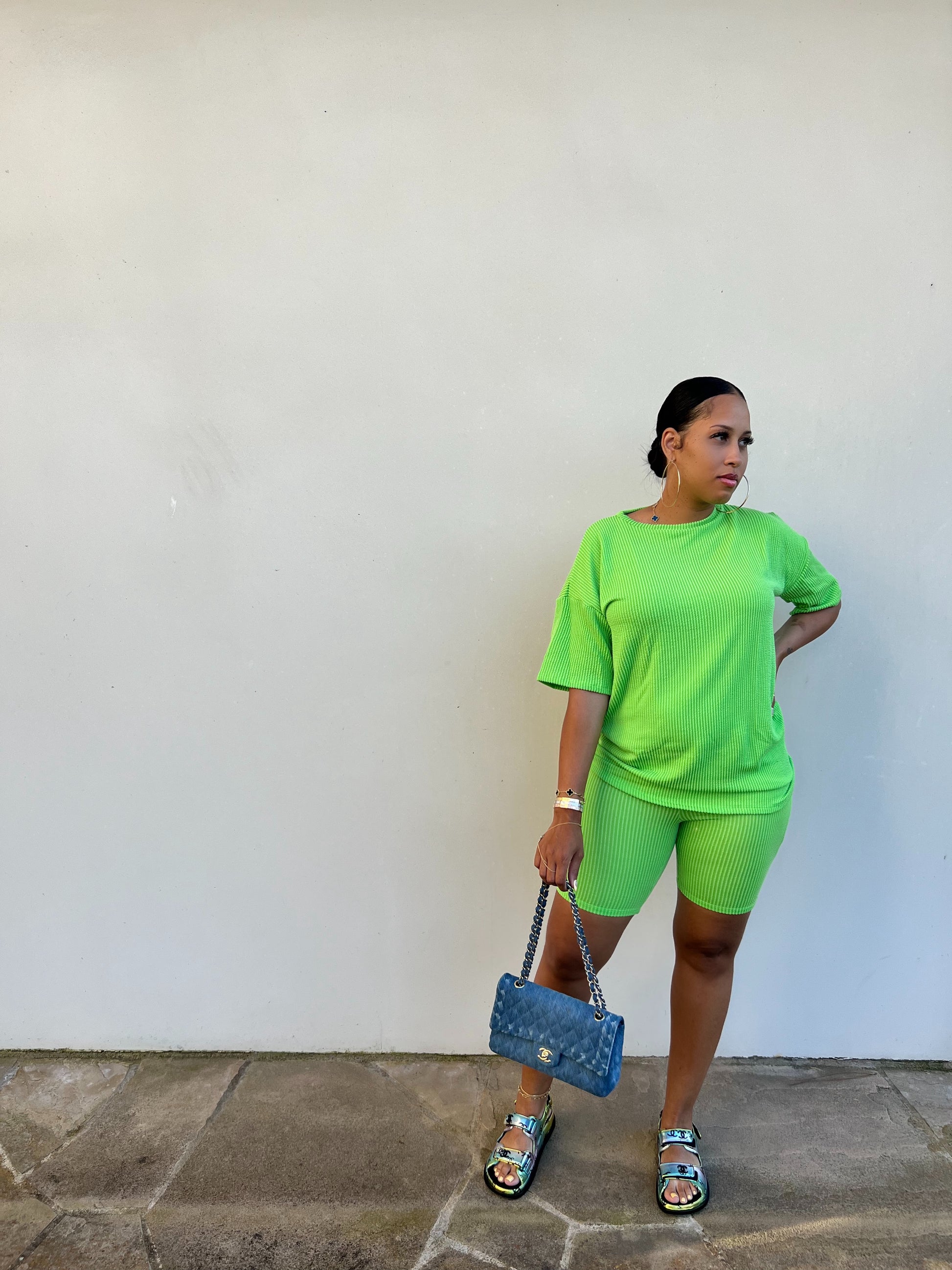 The T-Shirt Ribbed Set