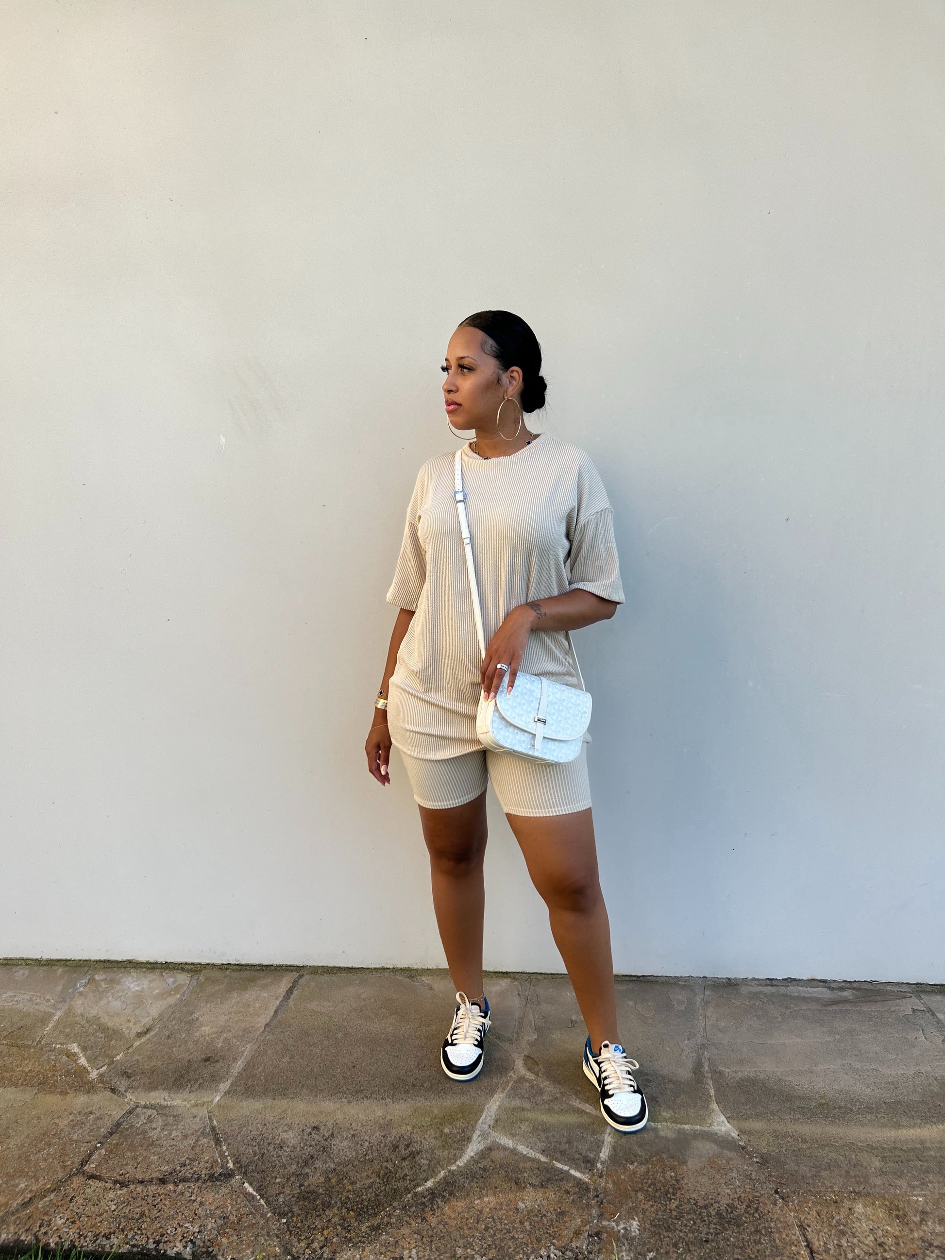 The T-Shirt Ribbed Set