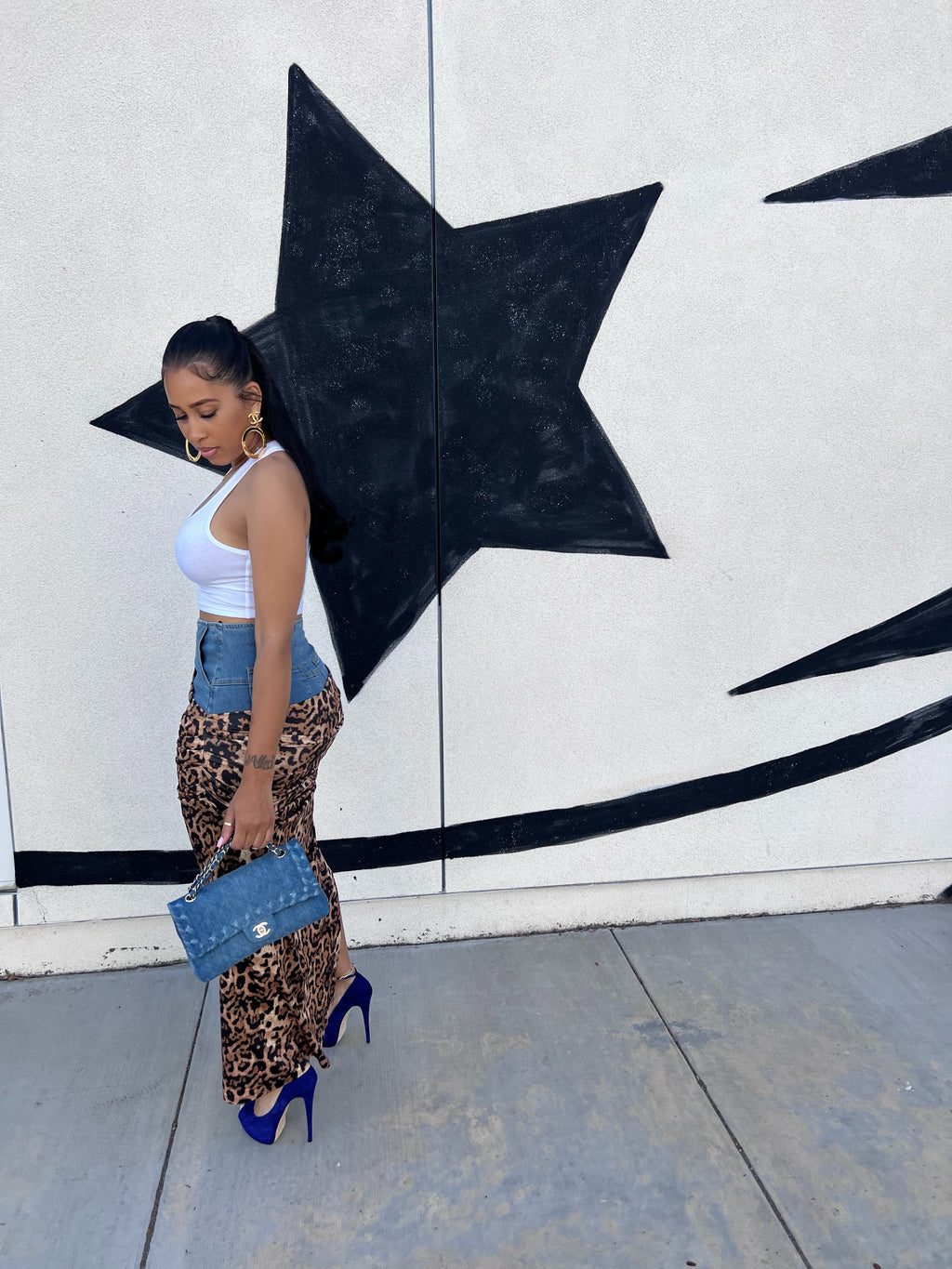 Feminine Feline Mixed Maxi