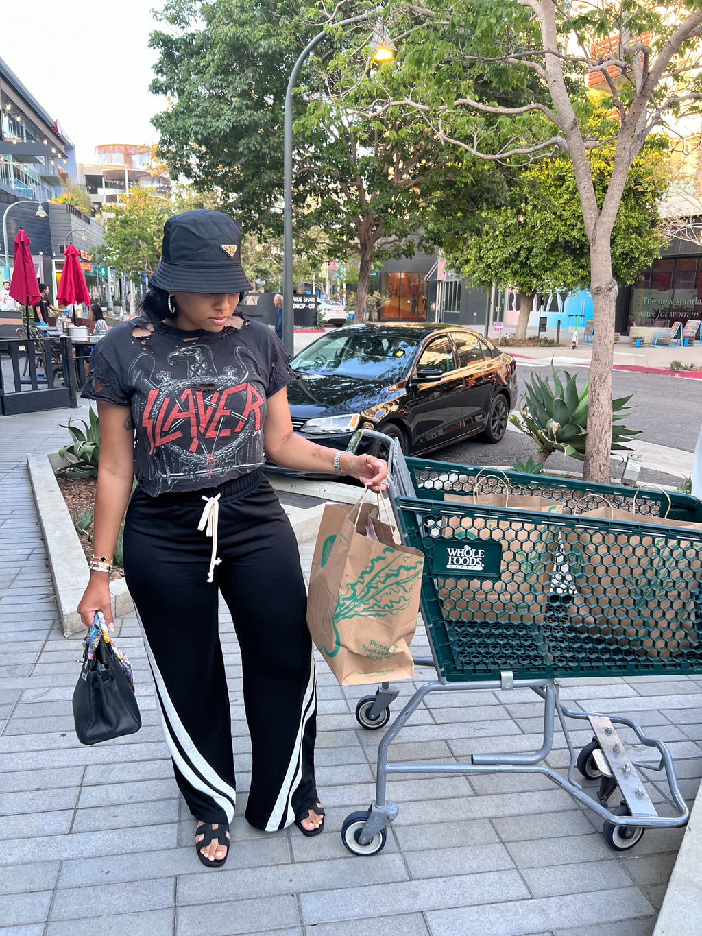 Noir Track Pants