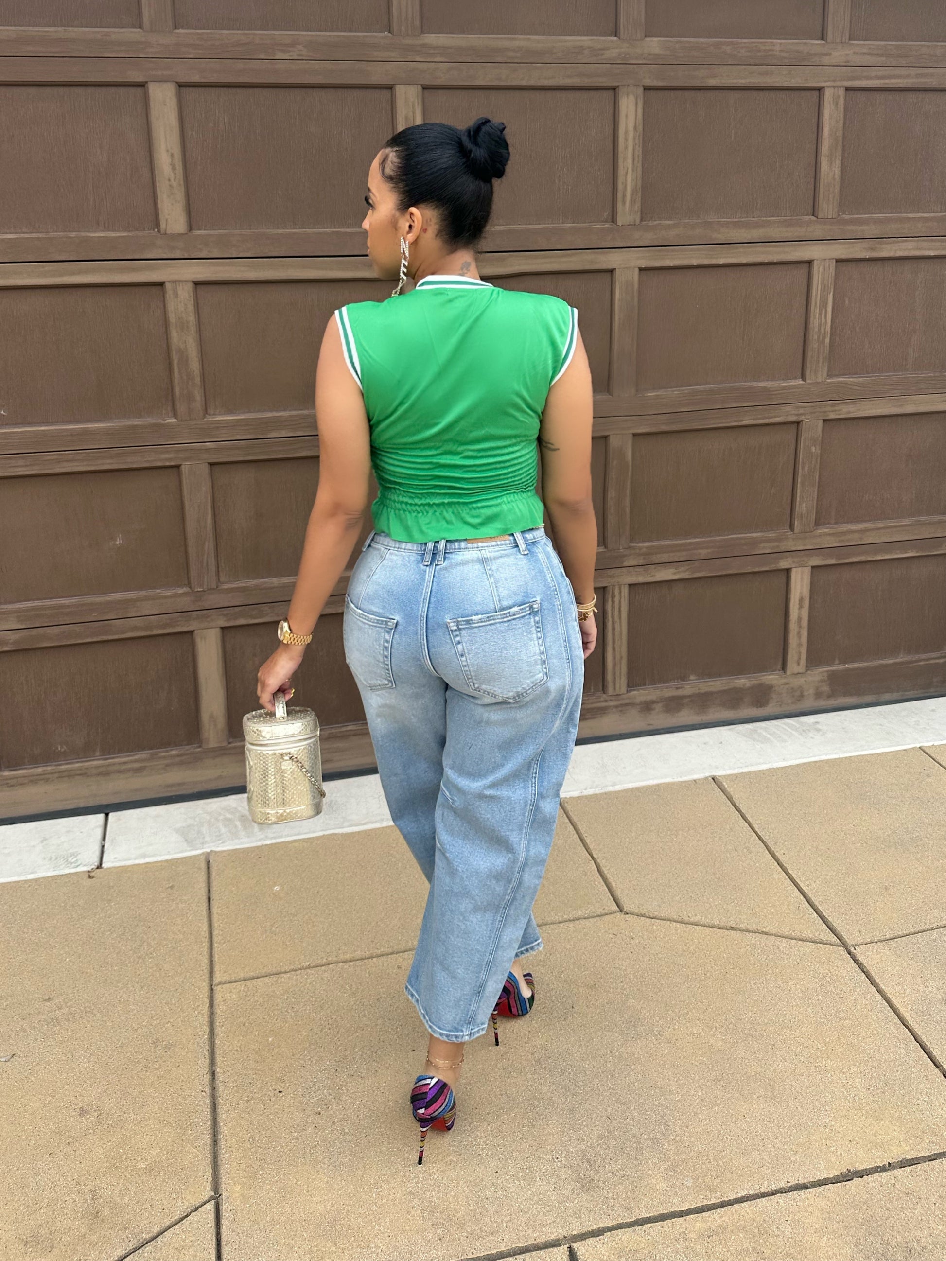 The Curve Barrel Jeans