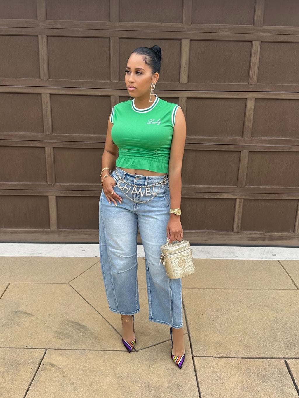 The Curve Barrel Jeans