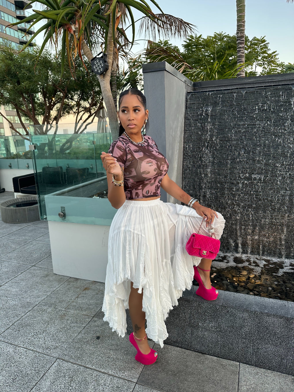 The Highs & Lows Layered Skirt