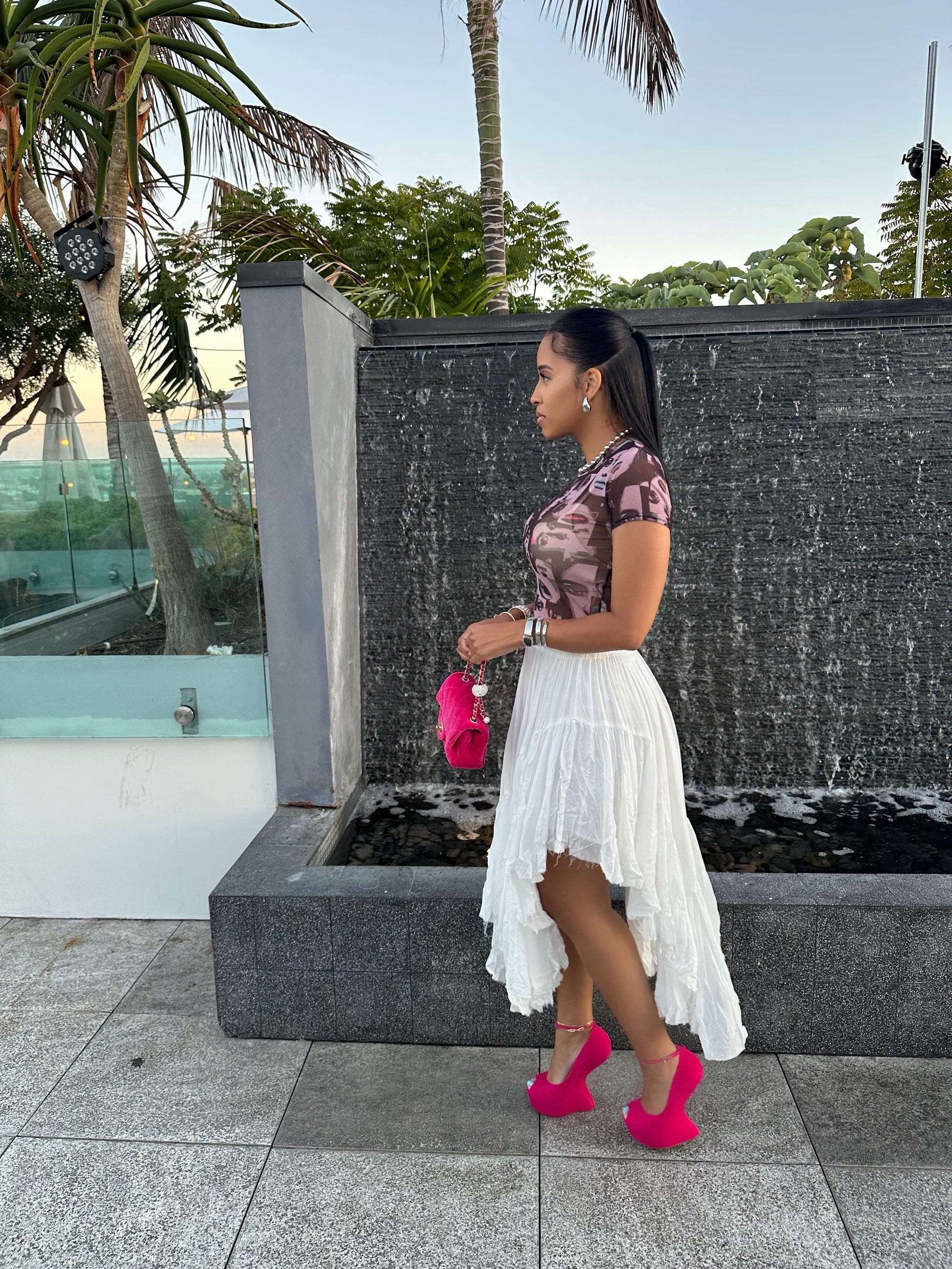 The Highs & Lows Layered Skirt