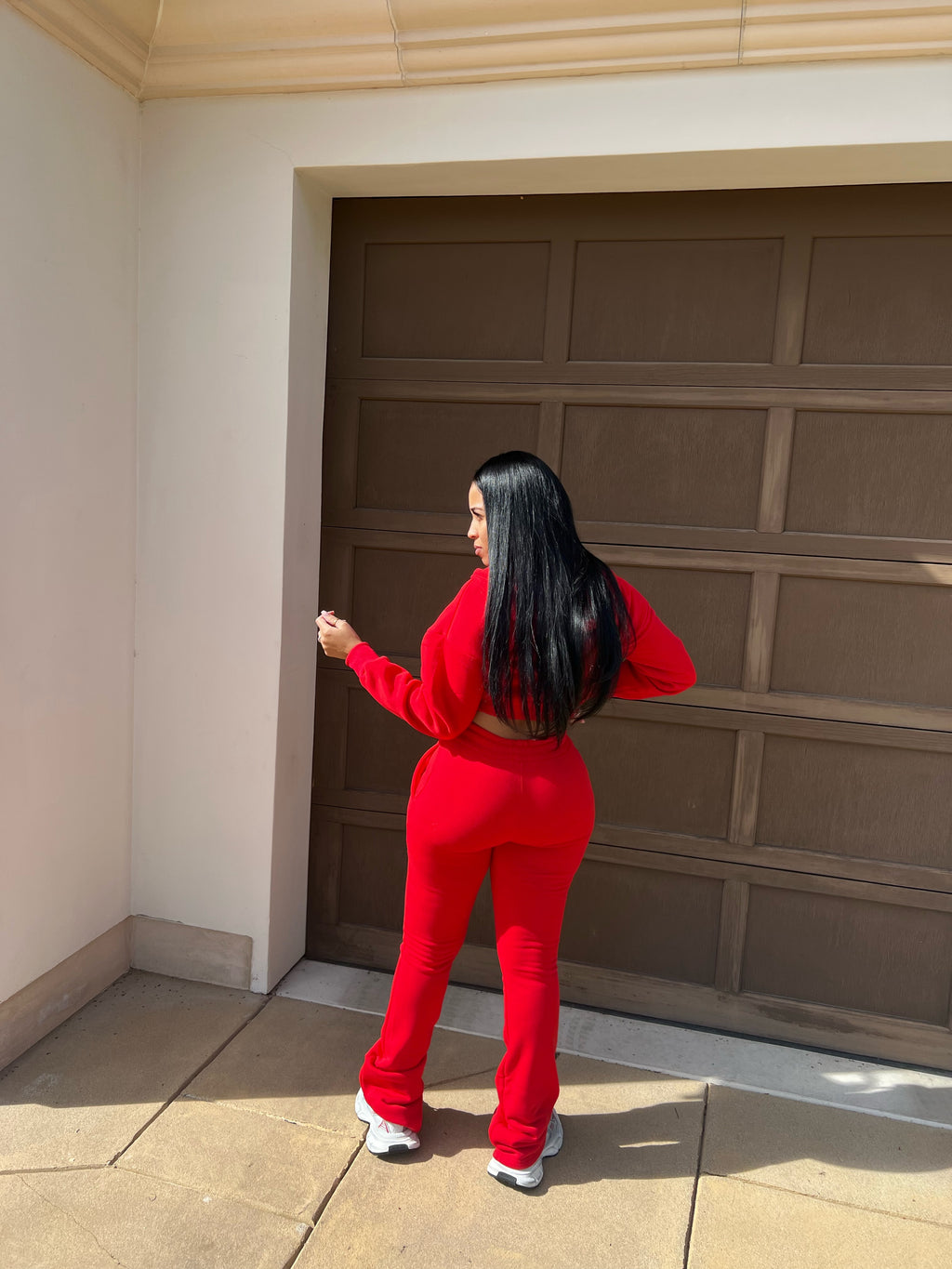 The Basic Extended Leg Zip Up Set