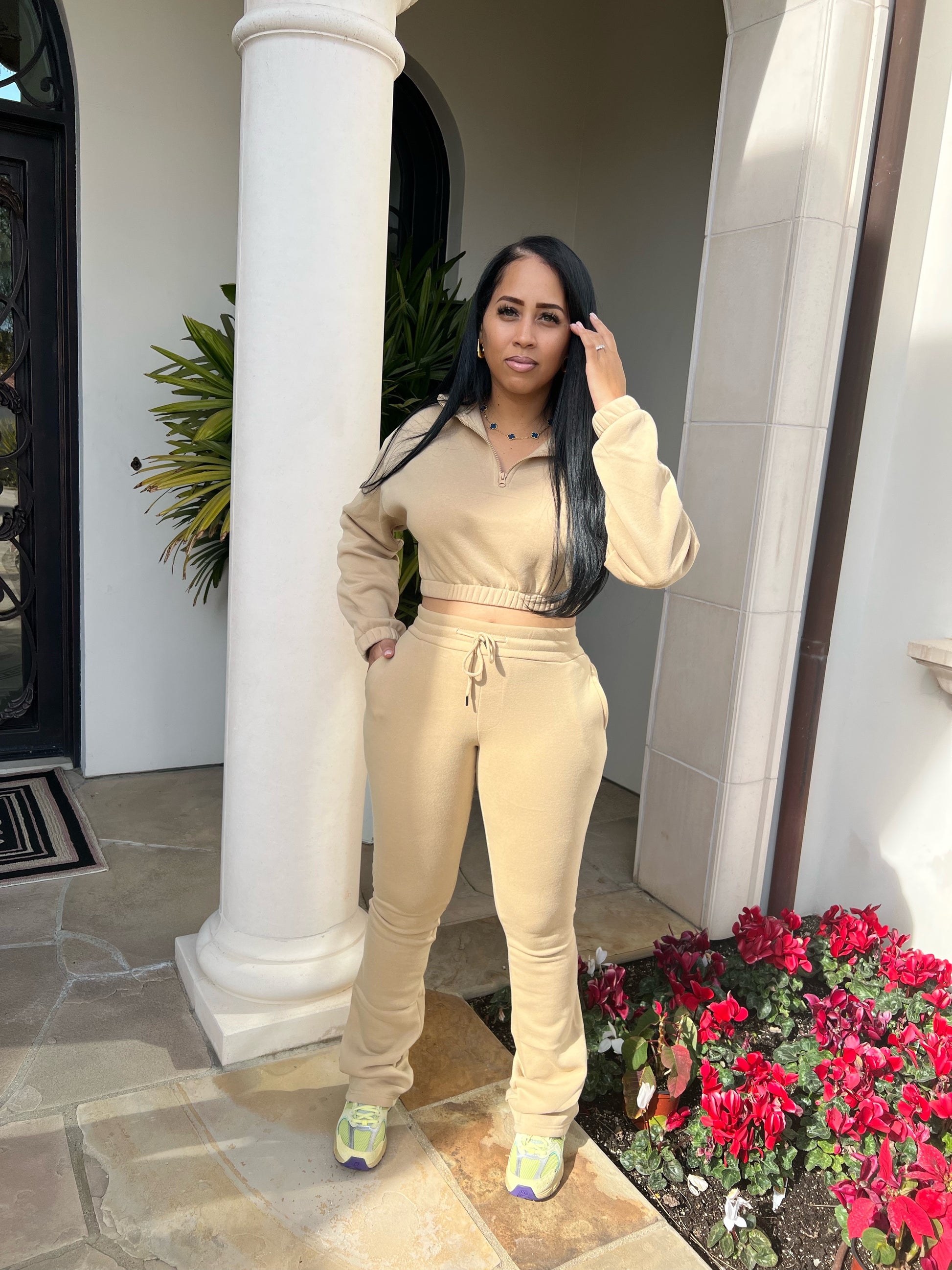 The Basic Extended Leg Pullover Set