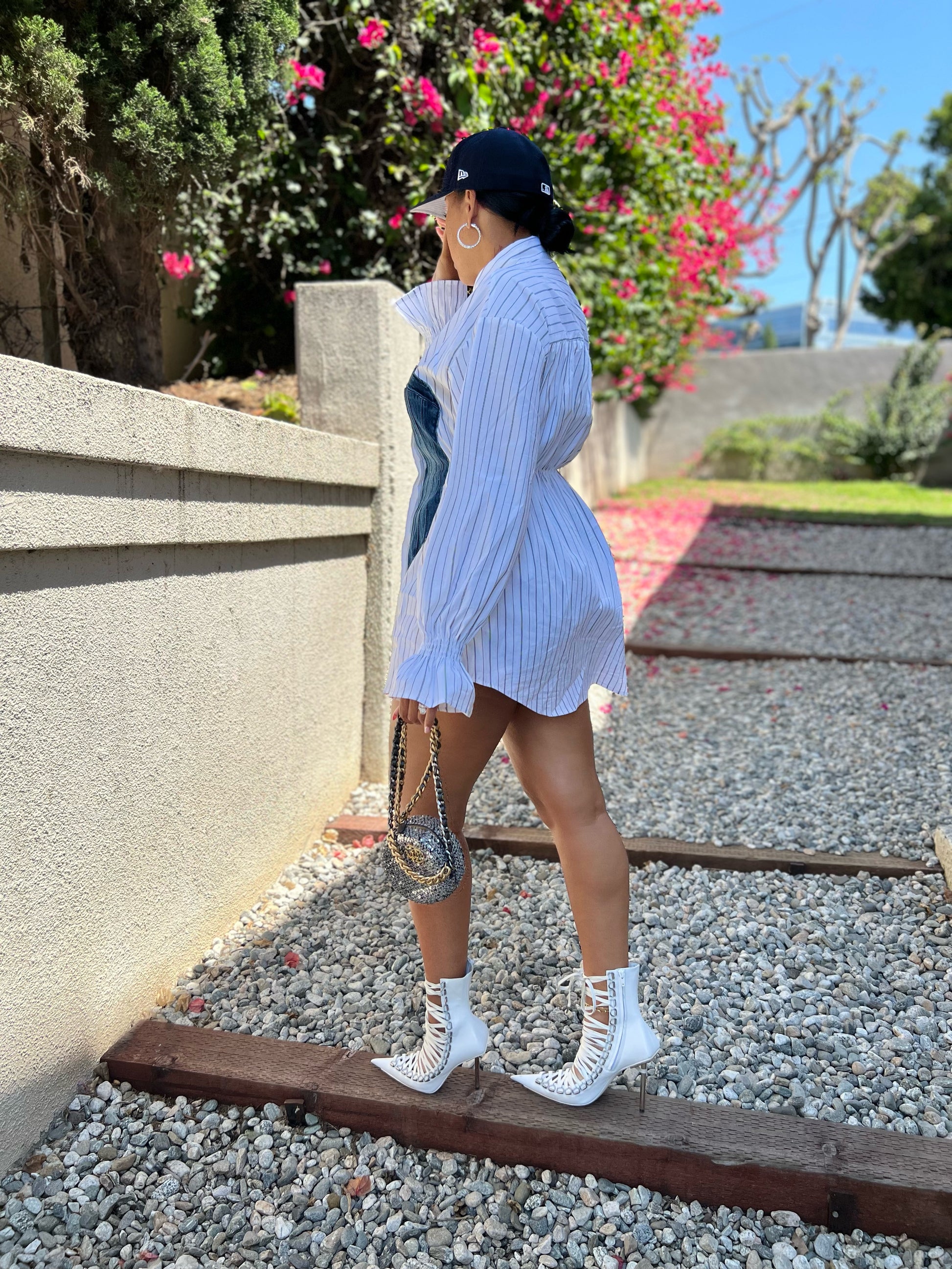 Pin Me Down Blouse Dress
