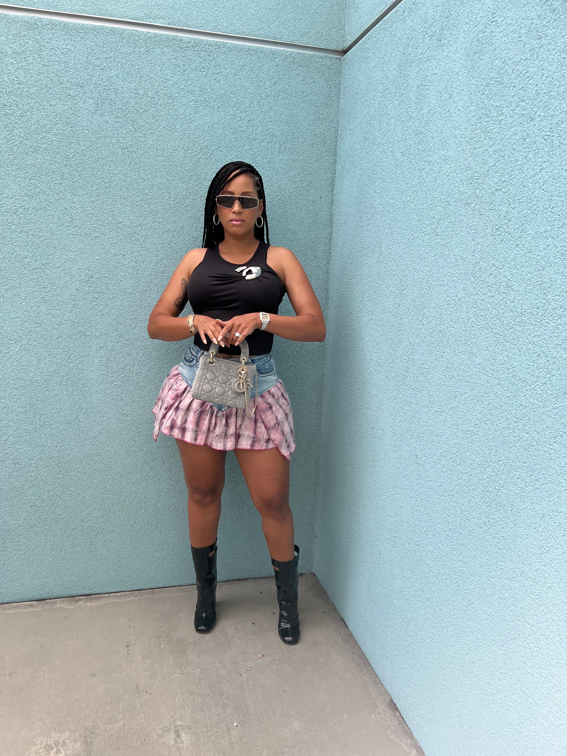 Little This Little That Denim Skirt