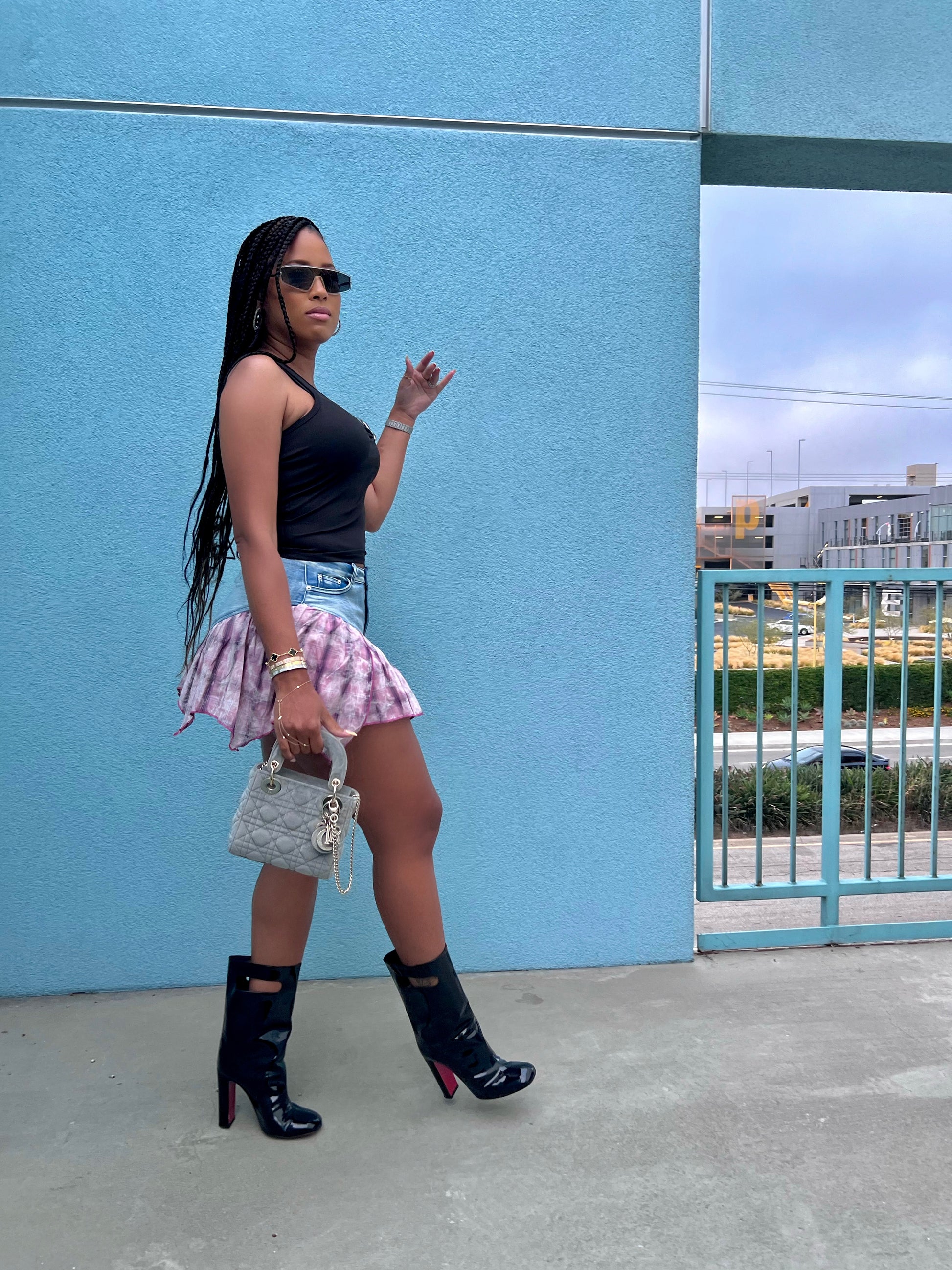 Little This Little That Denim Skirt