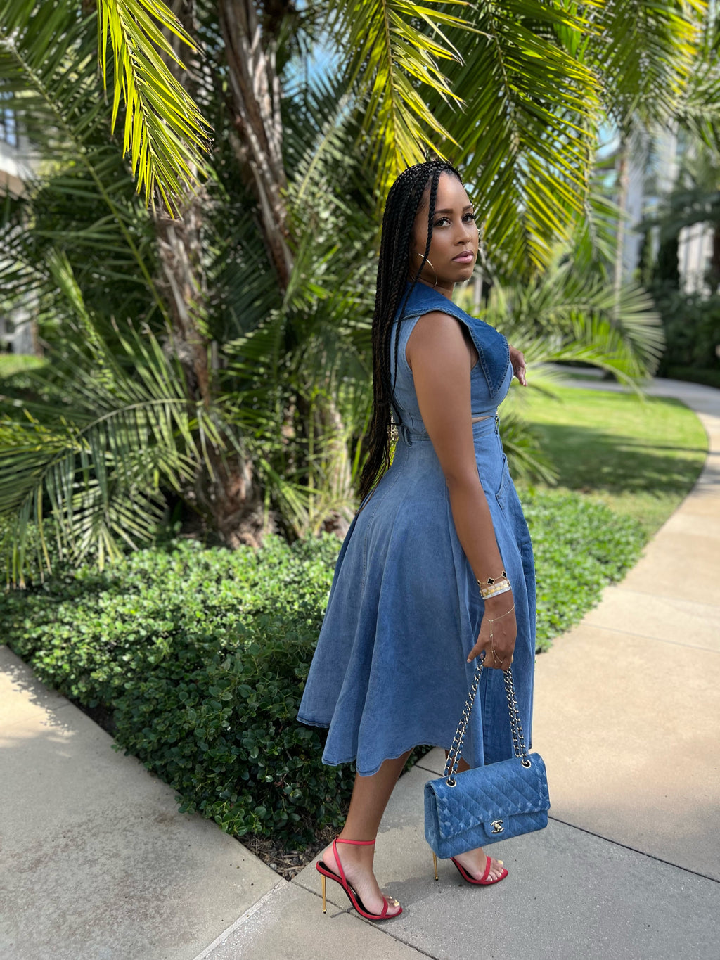 Two For One Denim Dress