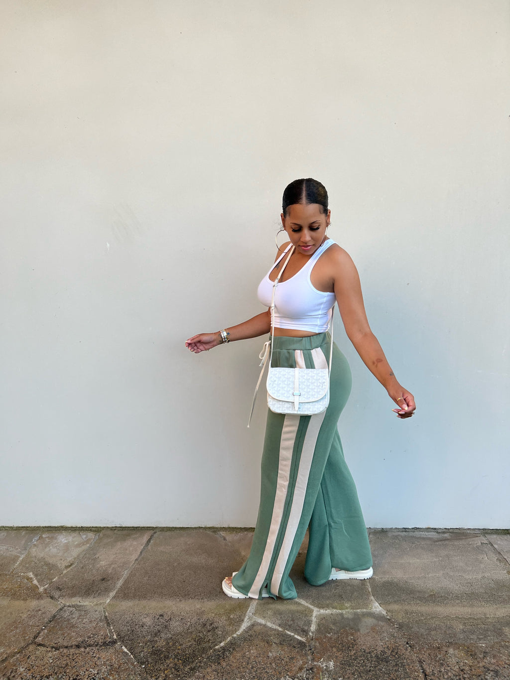 Run The City Wide Leg Sweats