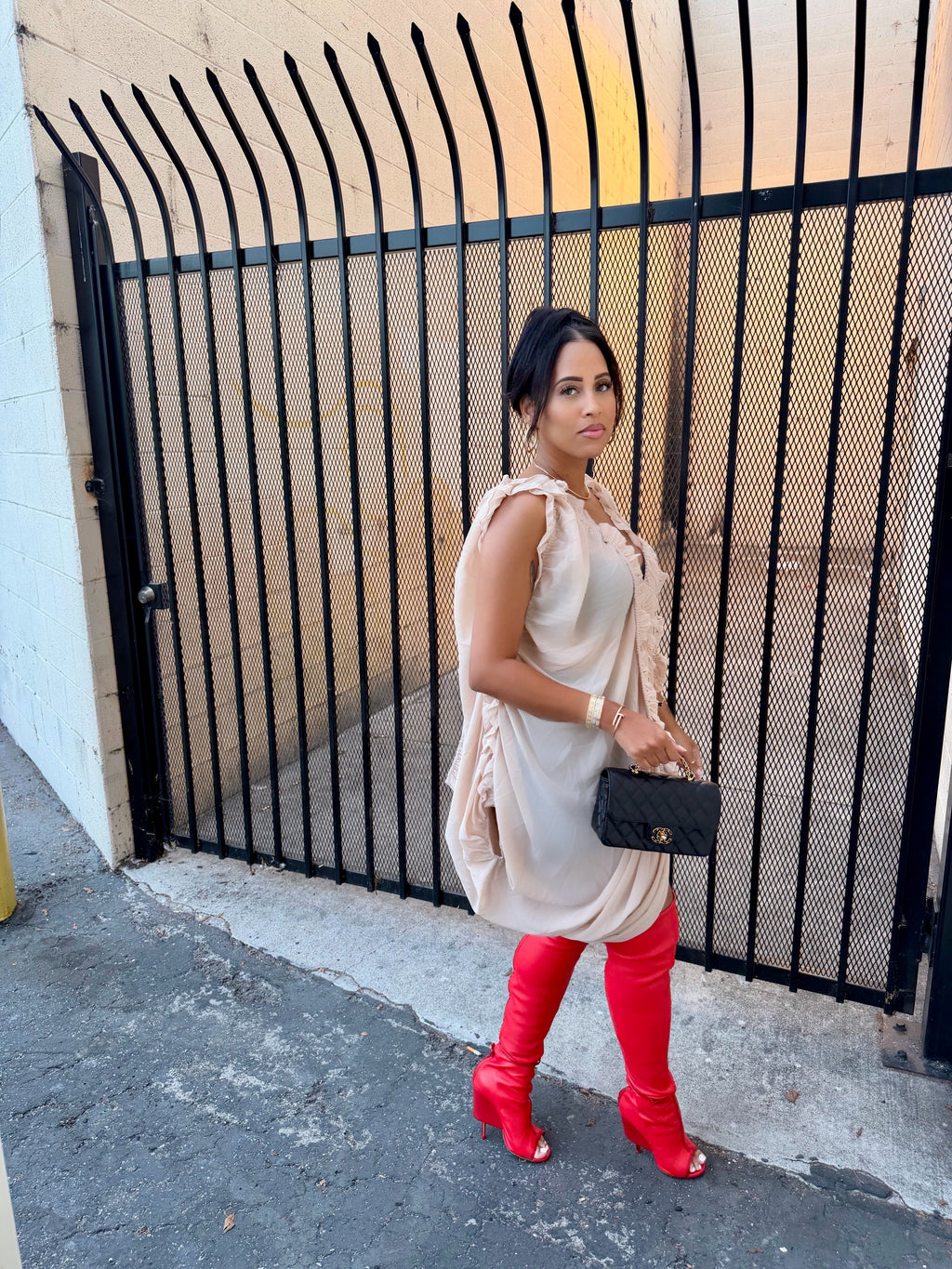 The Frills Oversized Blouse